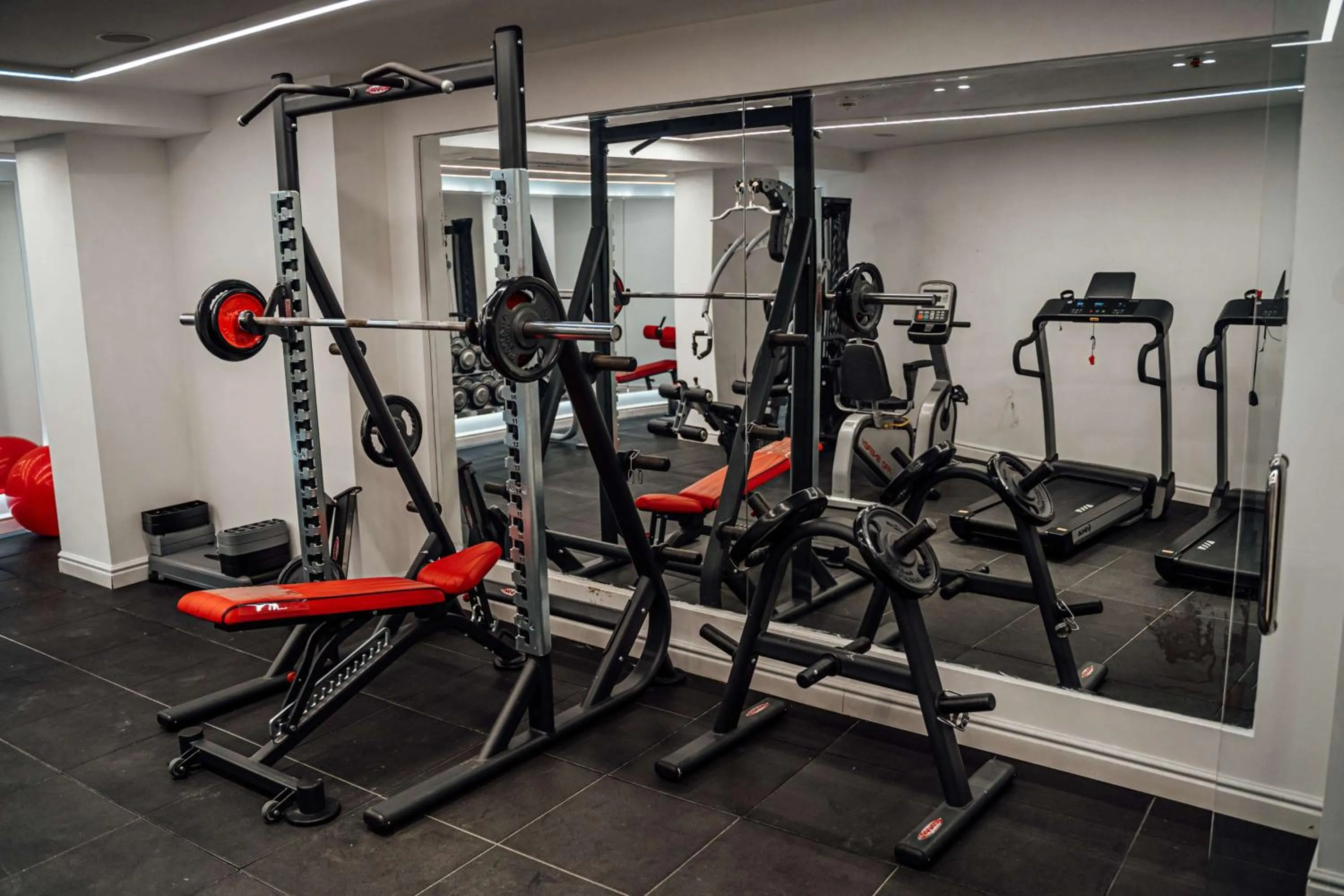 Fitness centre/facilities in Radisson Collection Morina Hotel, Tirana