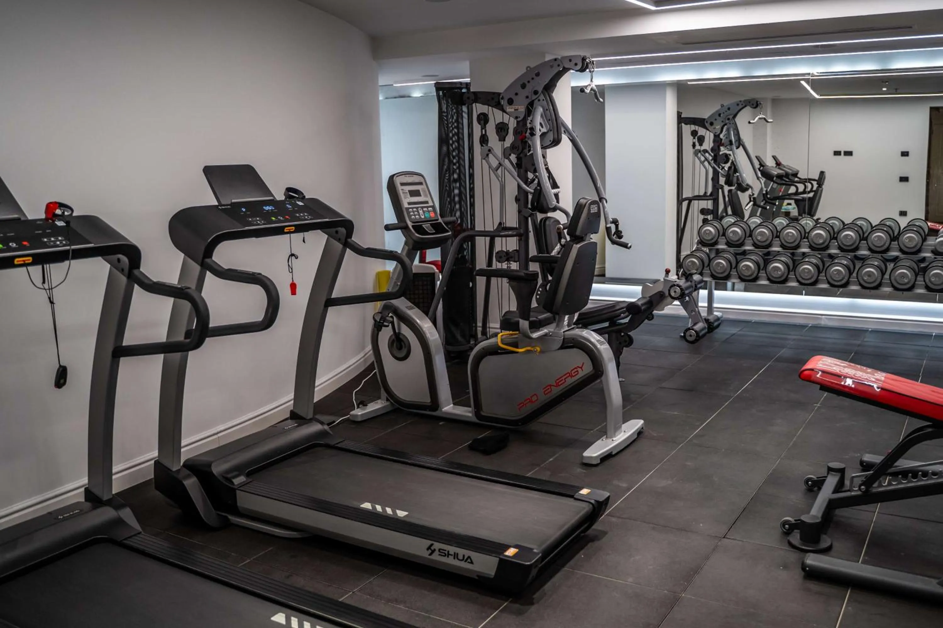 Fitness centre/facilities in Radisson Collection Morina Hotel, Tirana