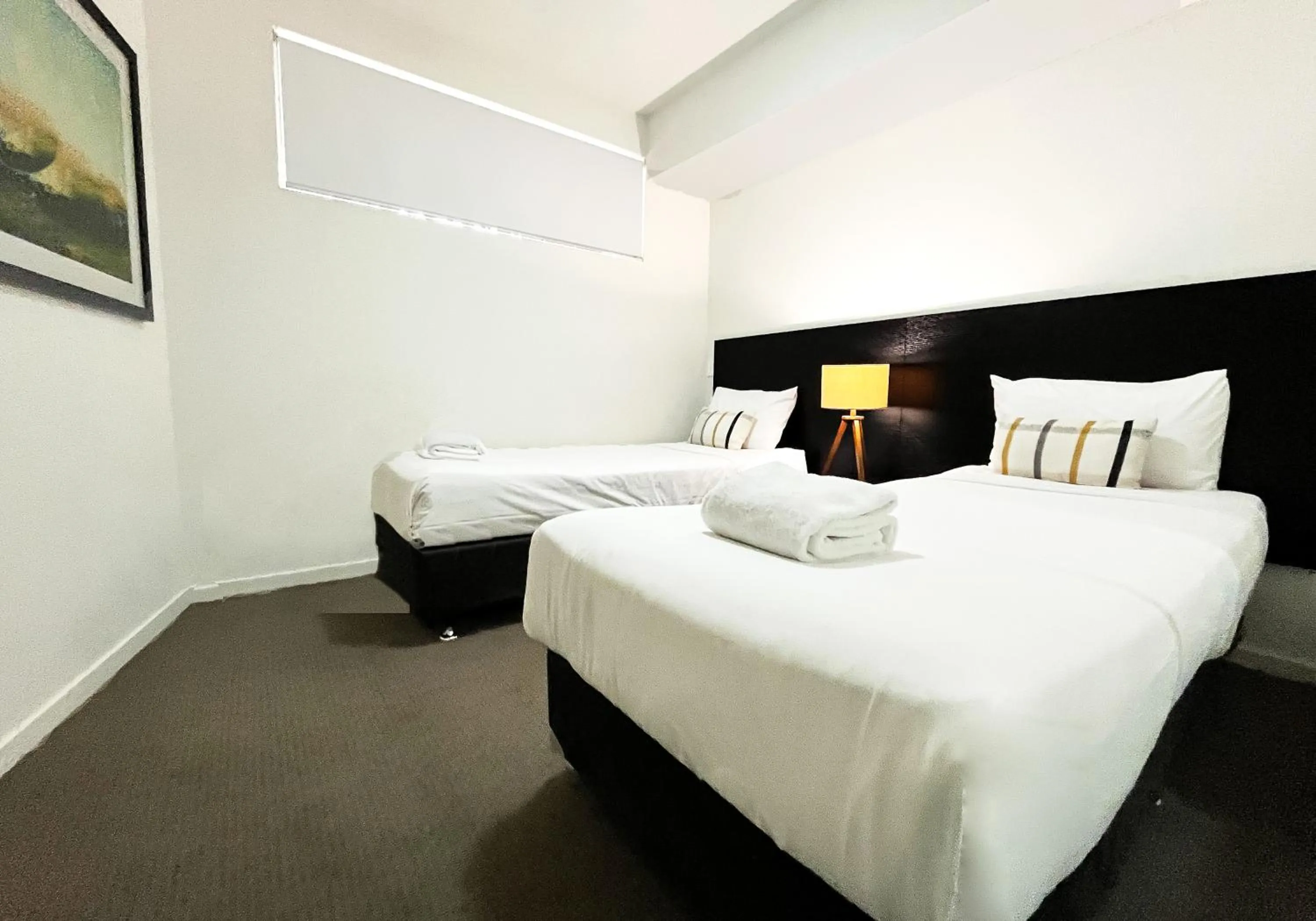 Bedroom, Bed in Oshen Holiday Apartments Yeppoon