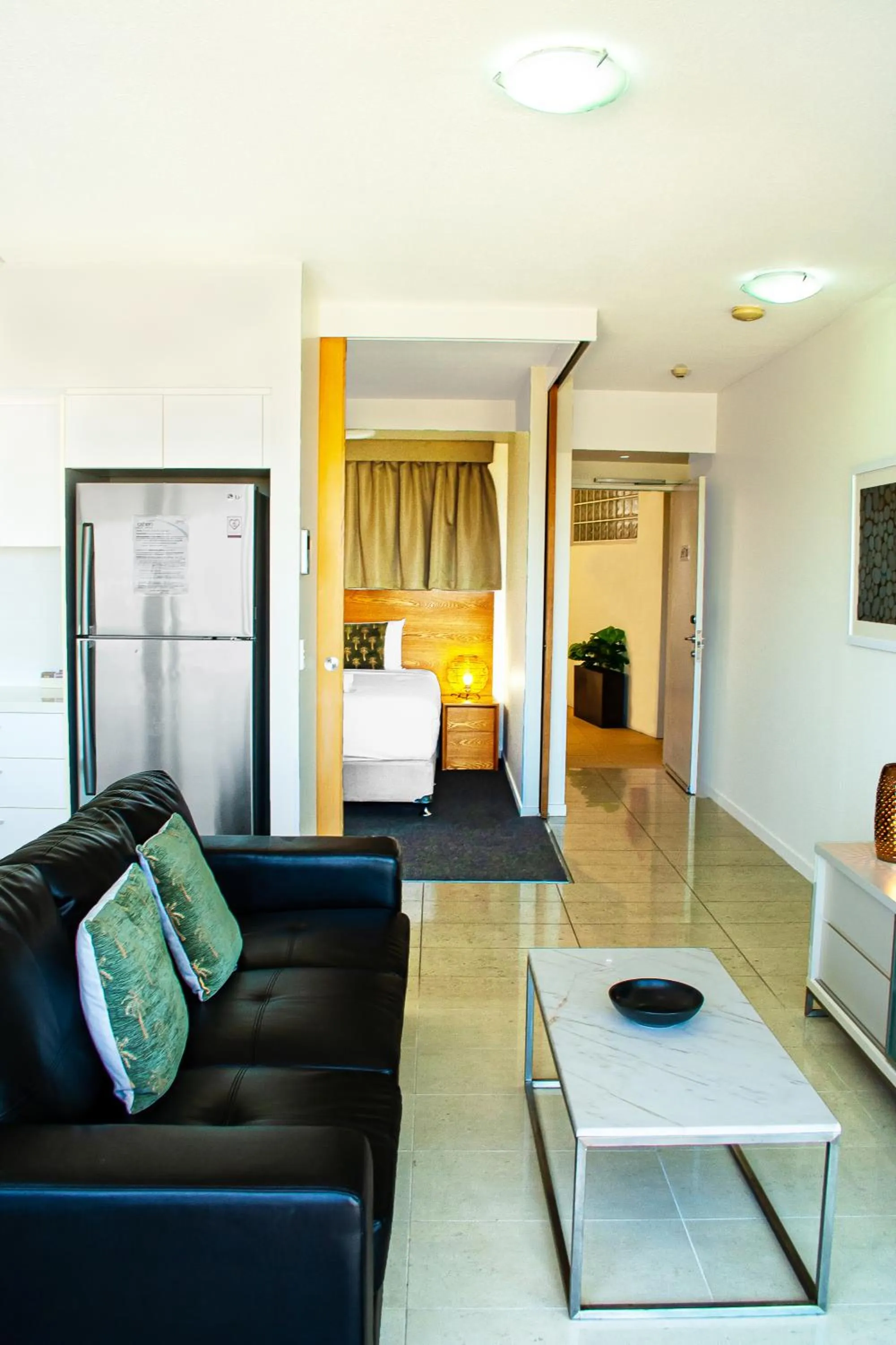 Living room in Oshen Holiday Apartments Yeppoon