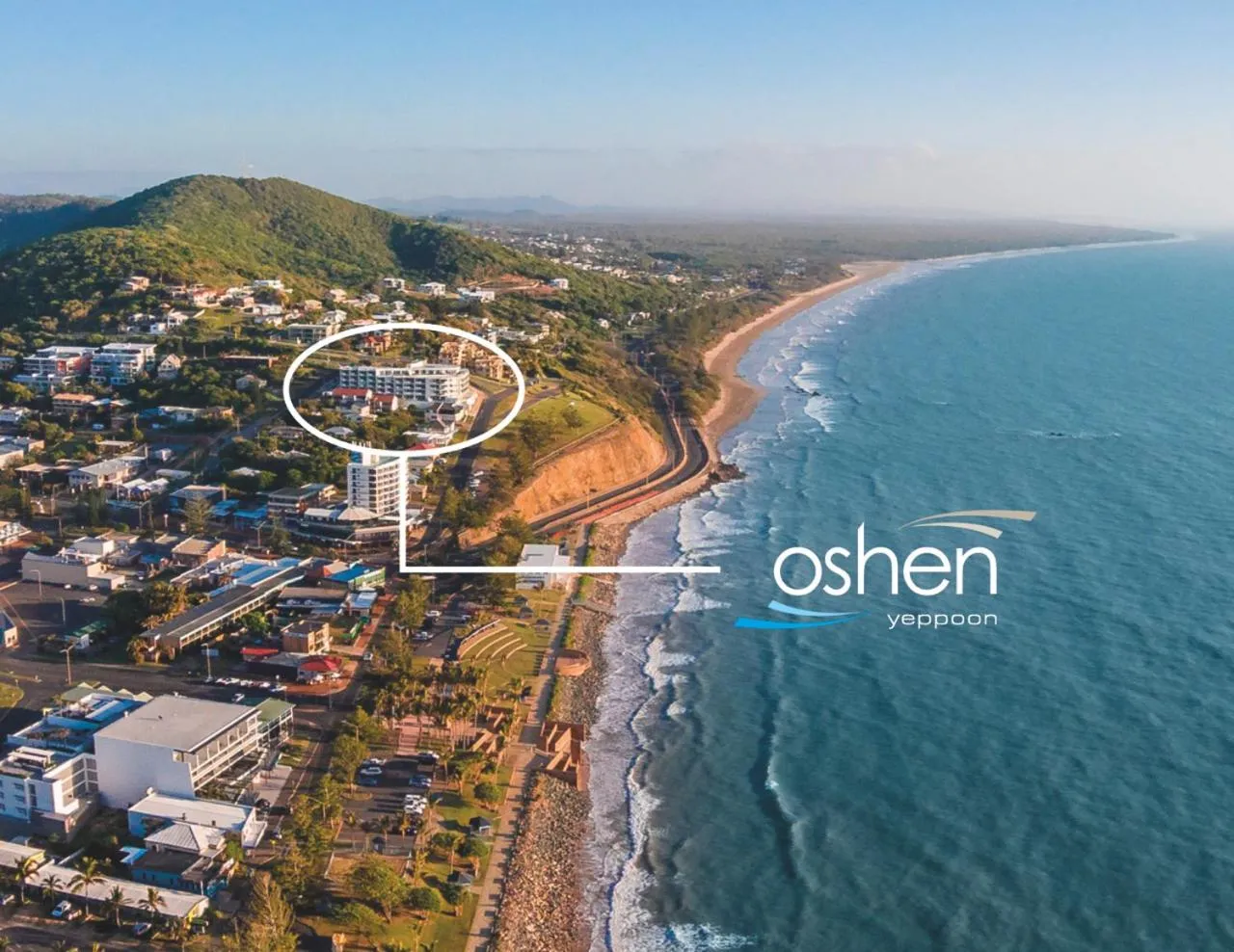 Bird's eye view in Oshen Holiday Apartments Yeppoon