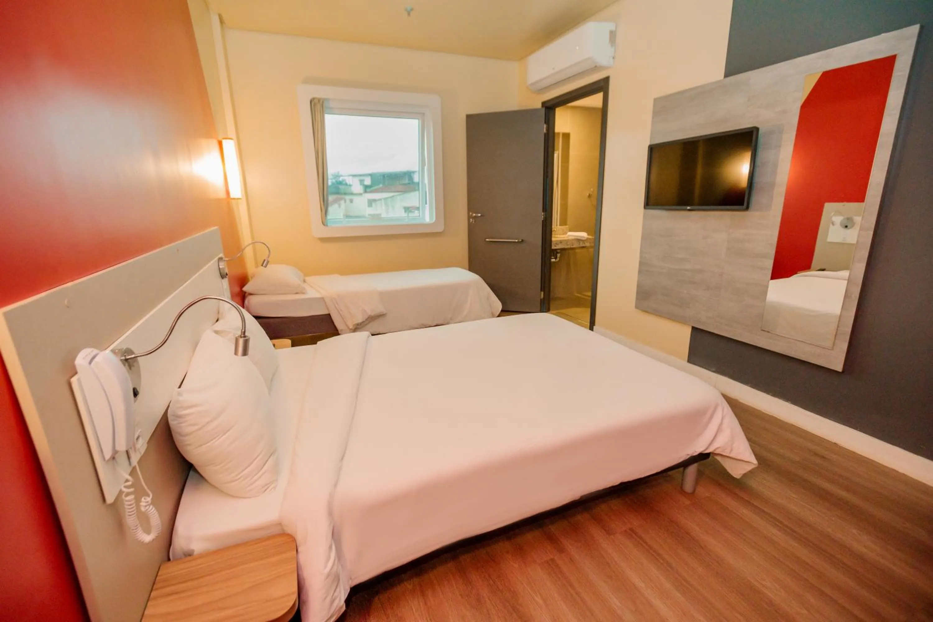 Bed in IBIS BUDGET CAPAO Bonito