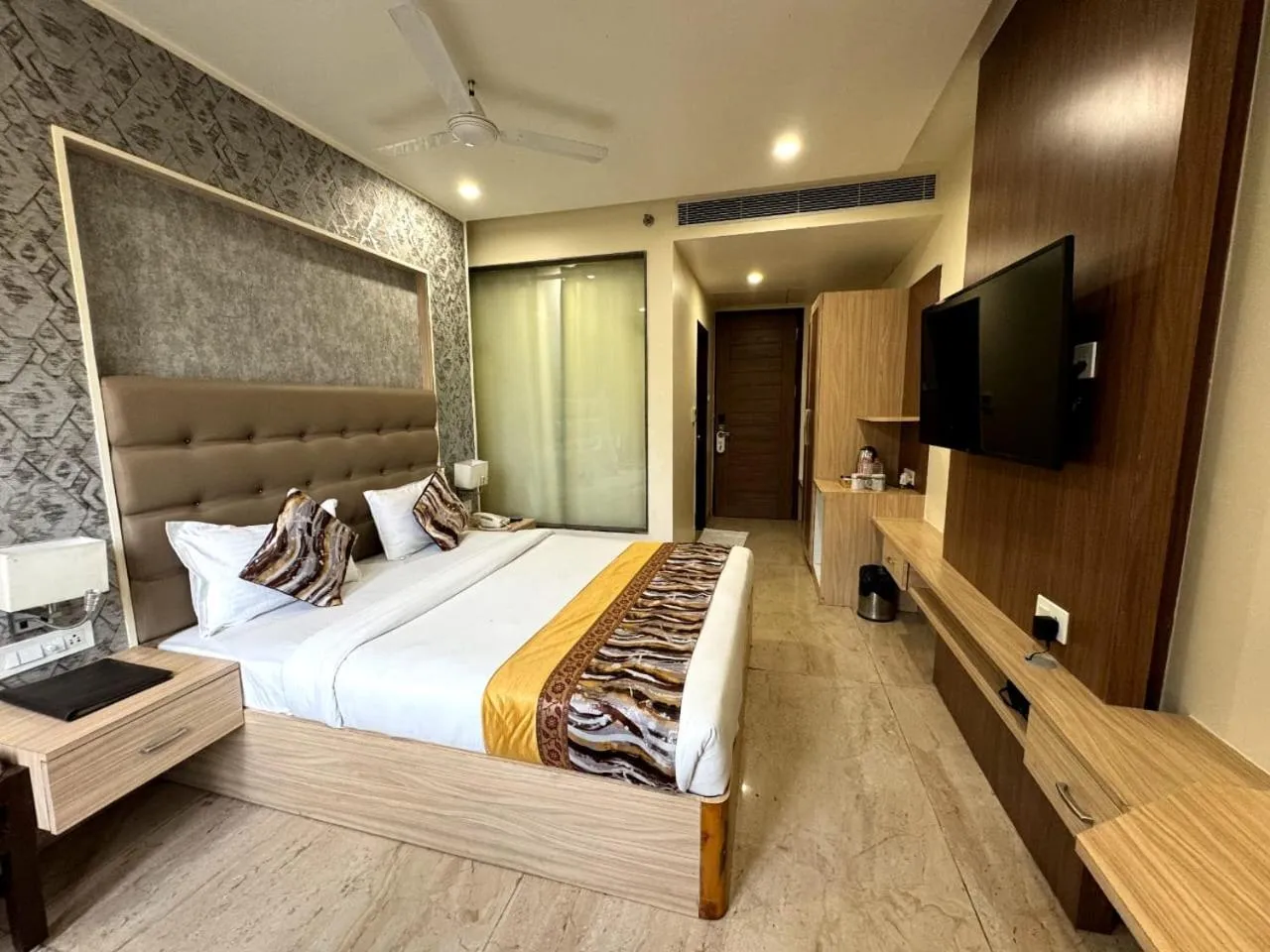 View (from property/room), Bed in Hotel River Rhythm Assi Ghat