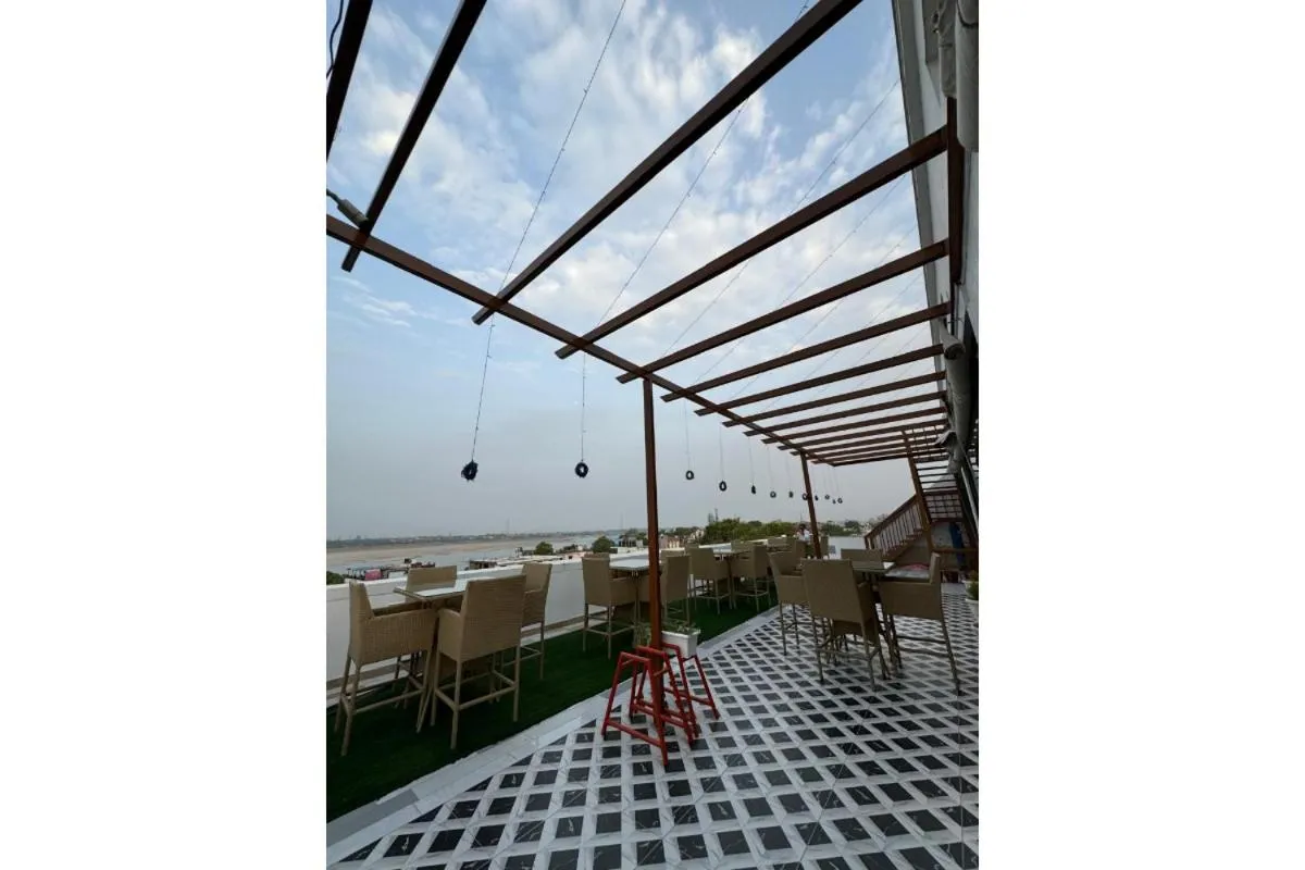 Balcony/Terrace in Hotel River Rhythm Assi Ghat