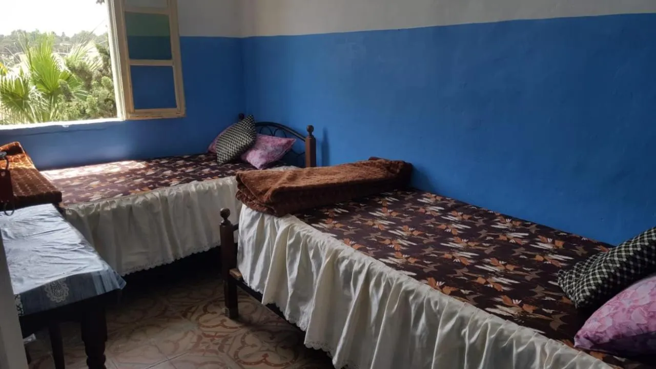 Bed in Hôtel Glacier