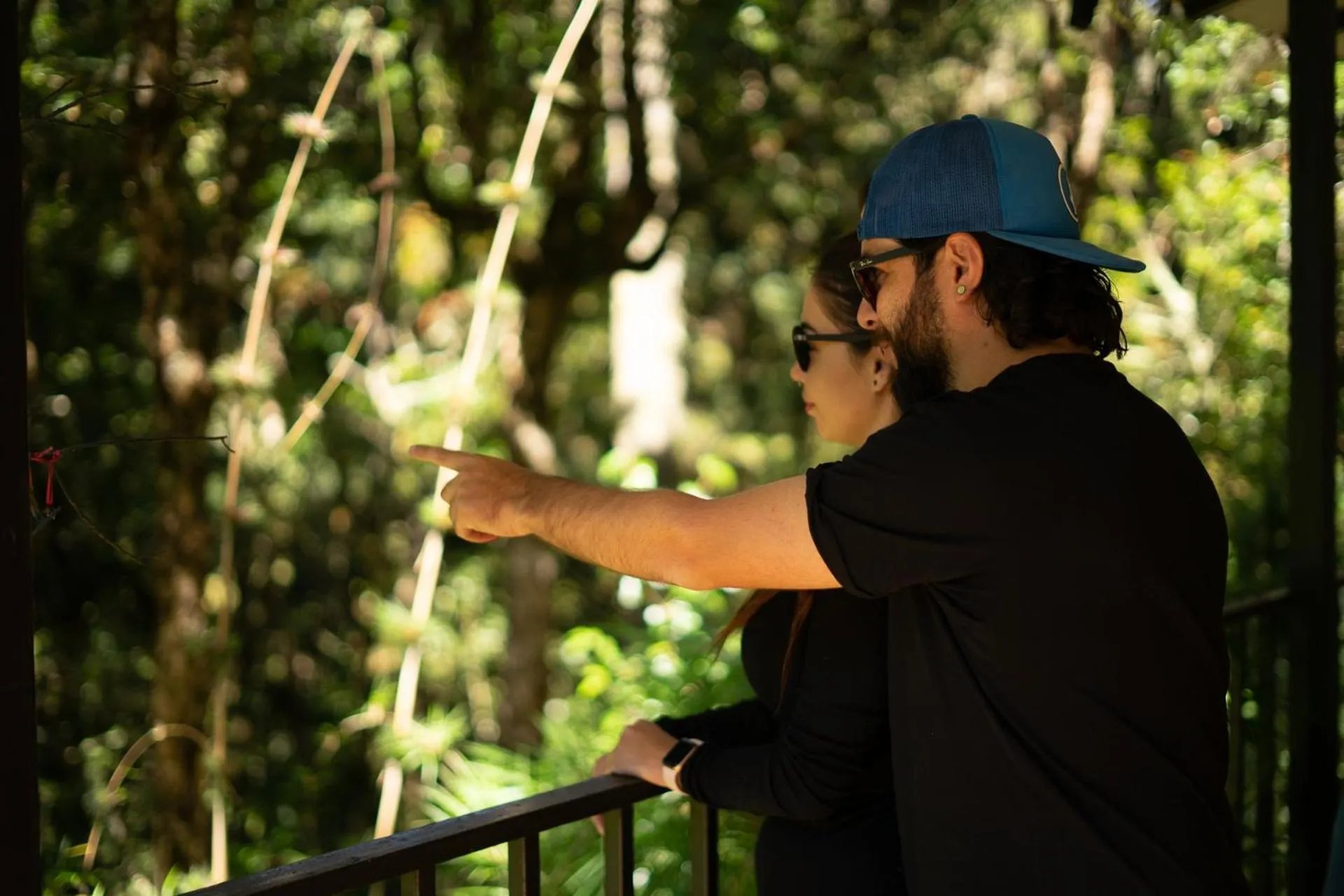 Garden in Dantica Cloud Forest Lodge