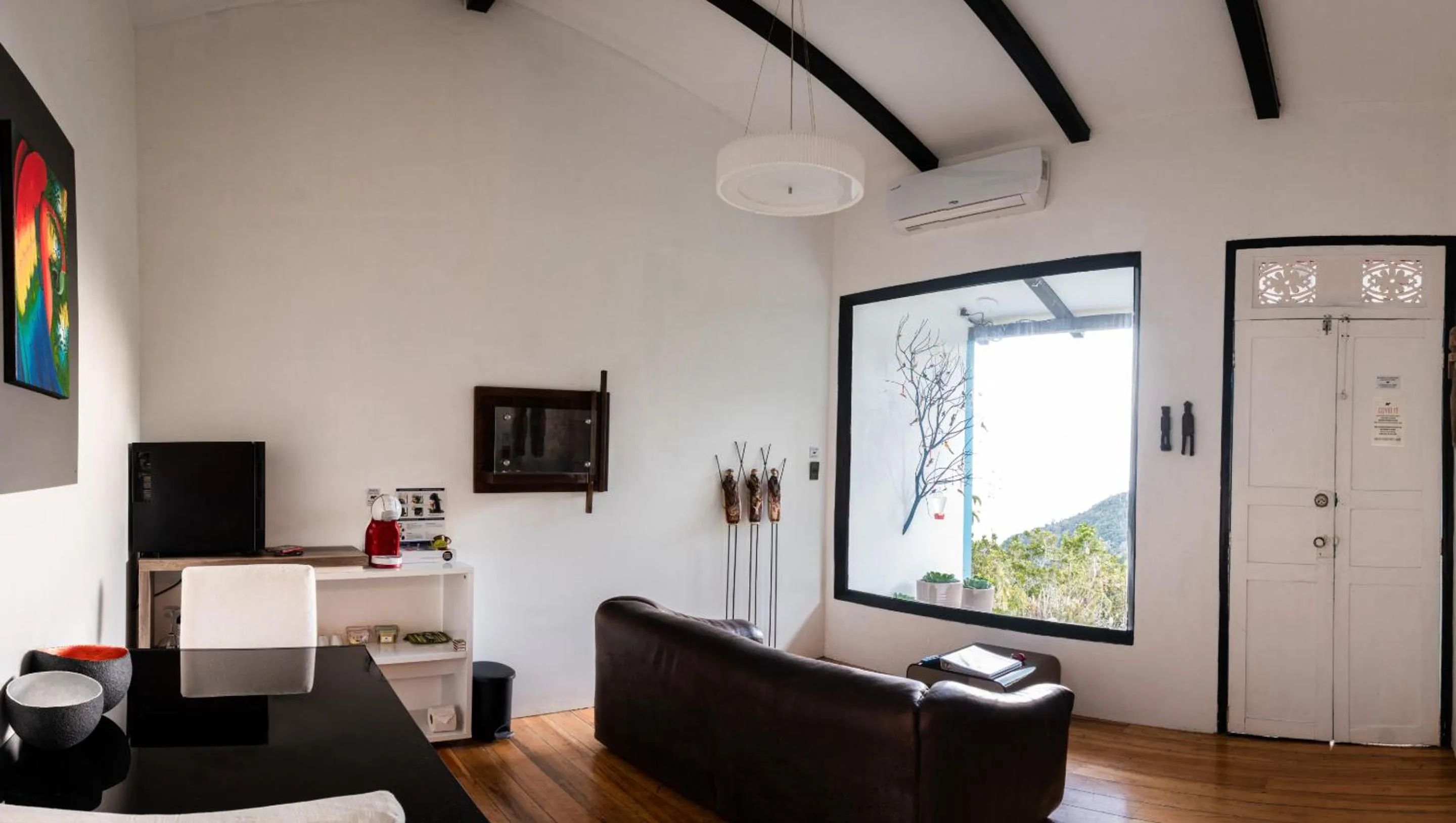 Seating area in Dantica Cloud Forest Lodge