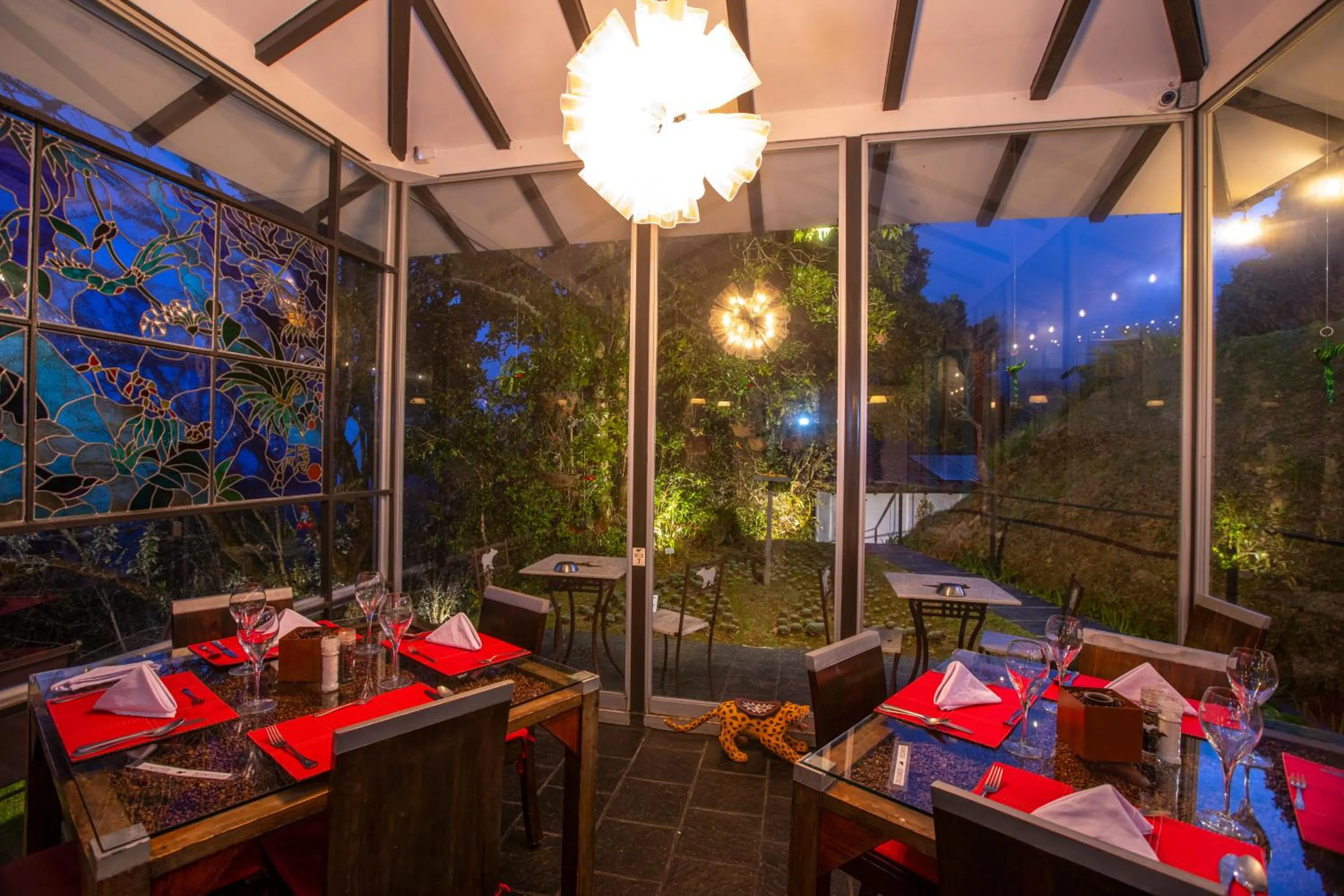 Restaurant/places to eat in Dantica Cloud Forest Lodge