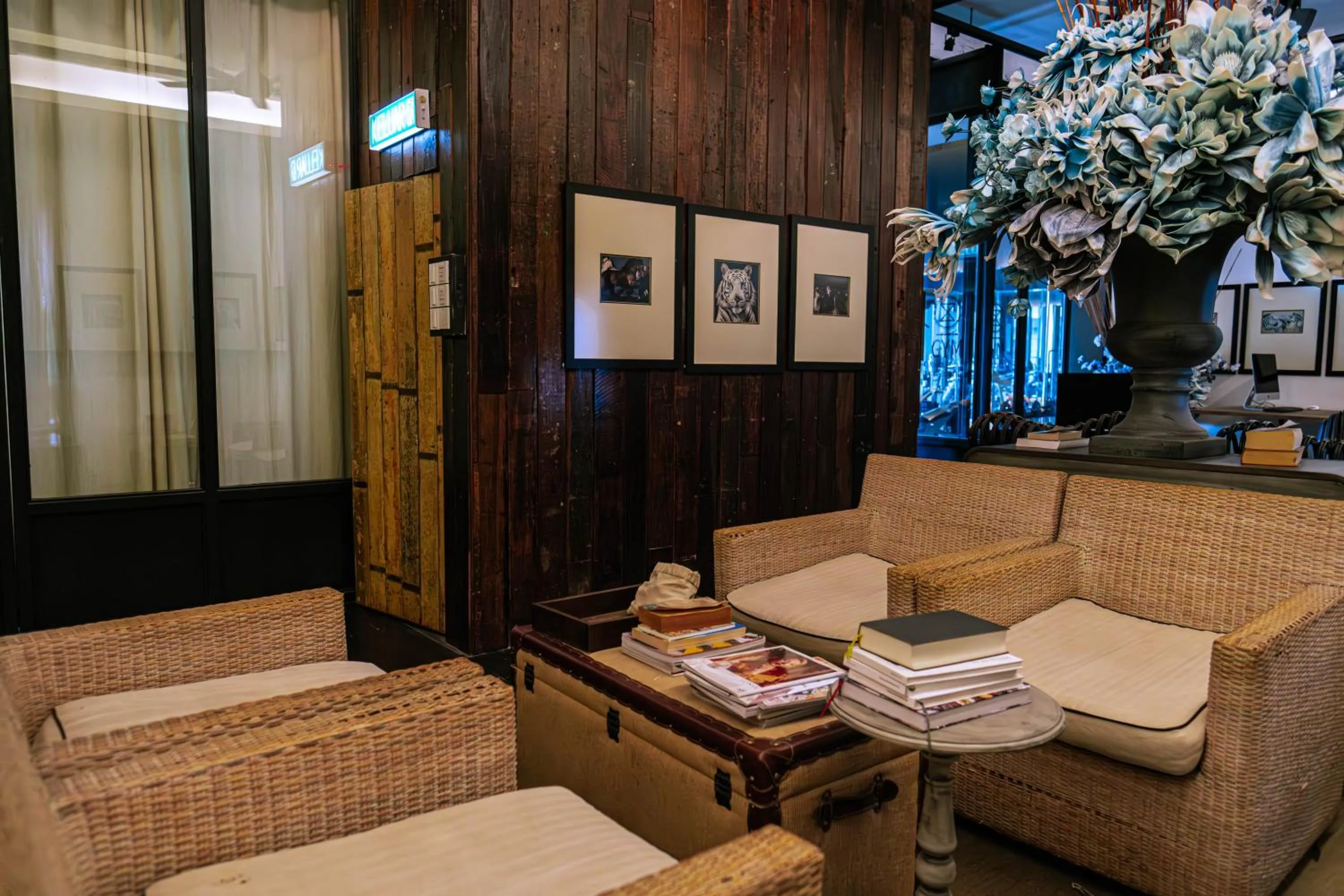 Area and facilities in M Boutique Hotel