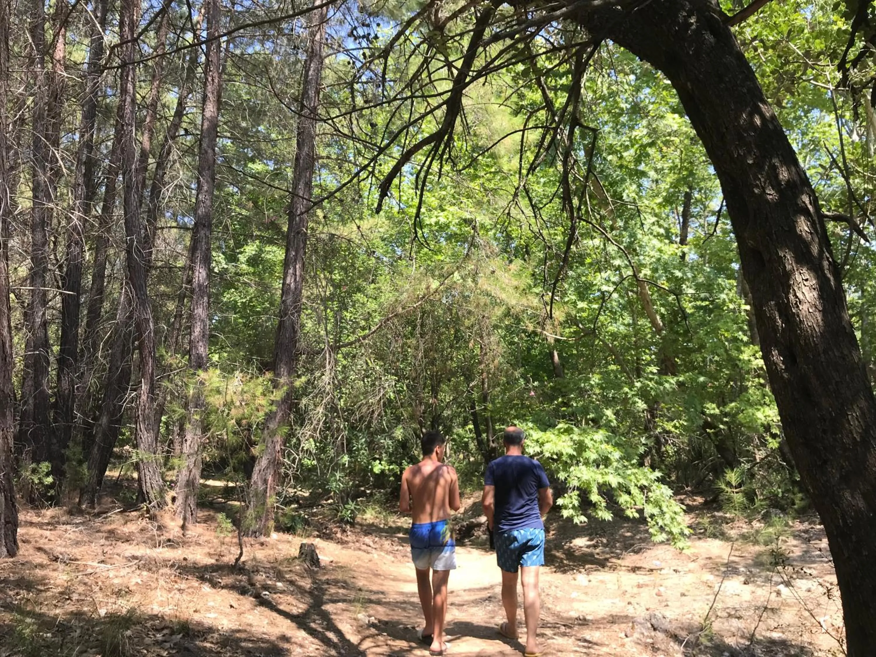 Hiking in Antalya Bodrum Kayası Dağ Oteli