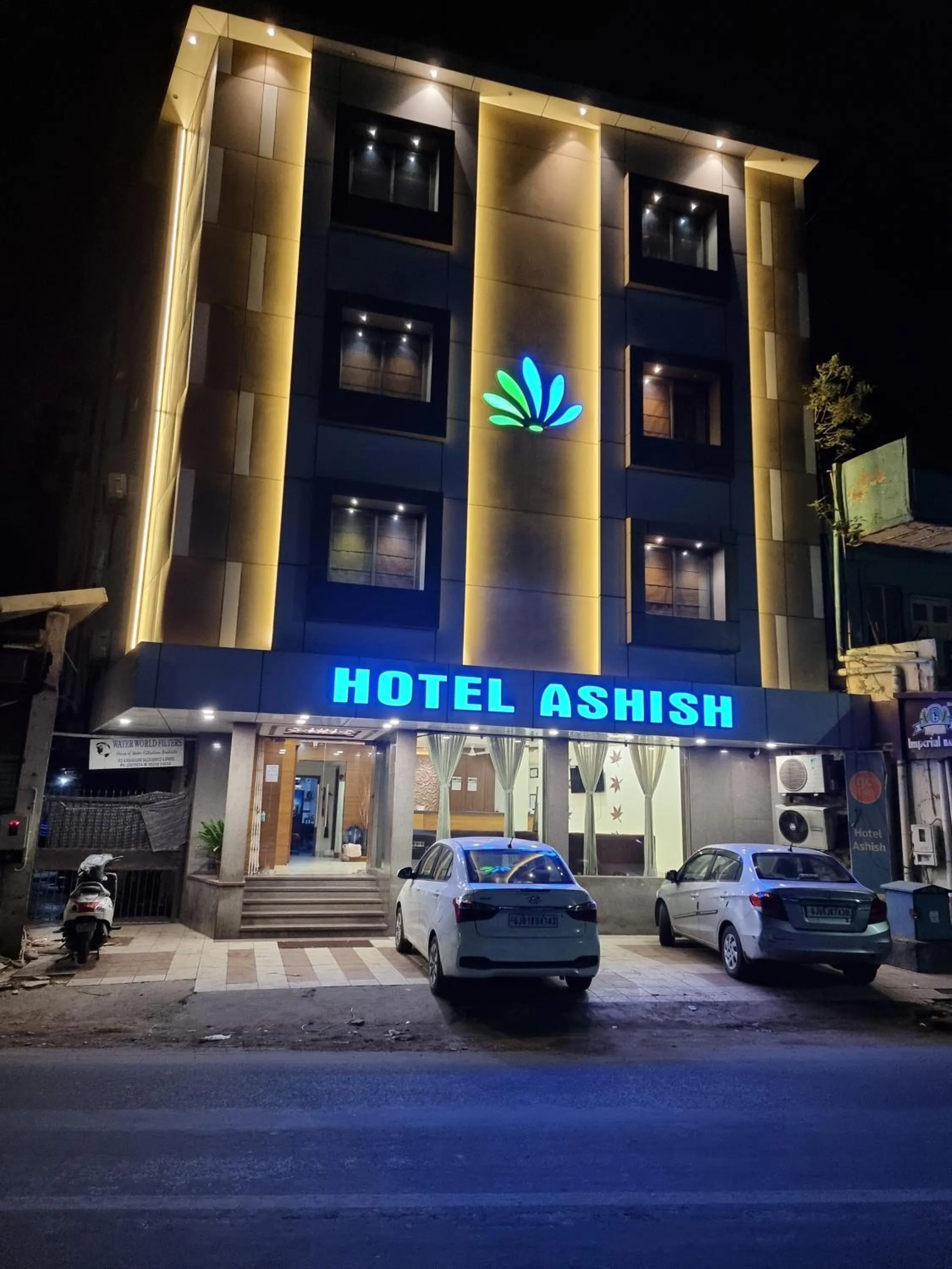 Property building in Hotel Ashish