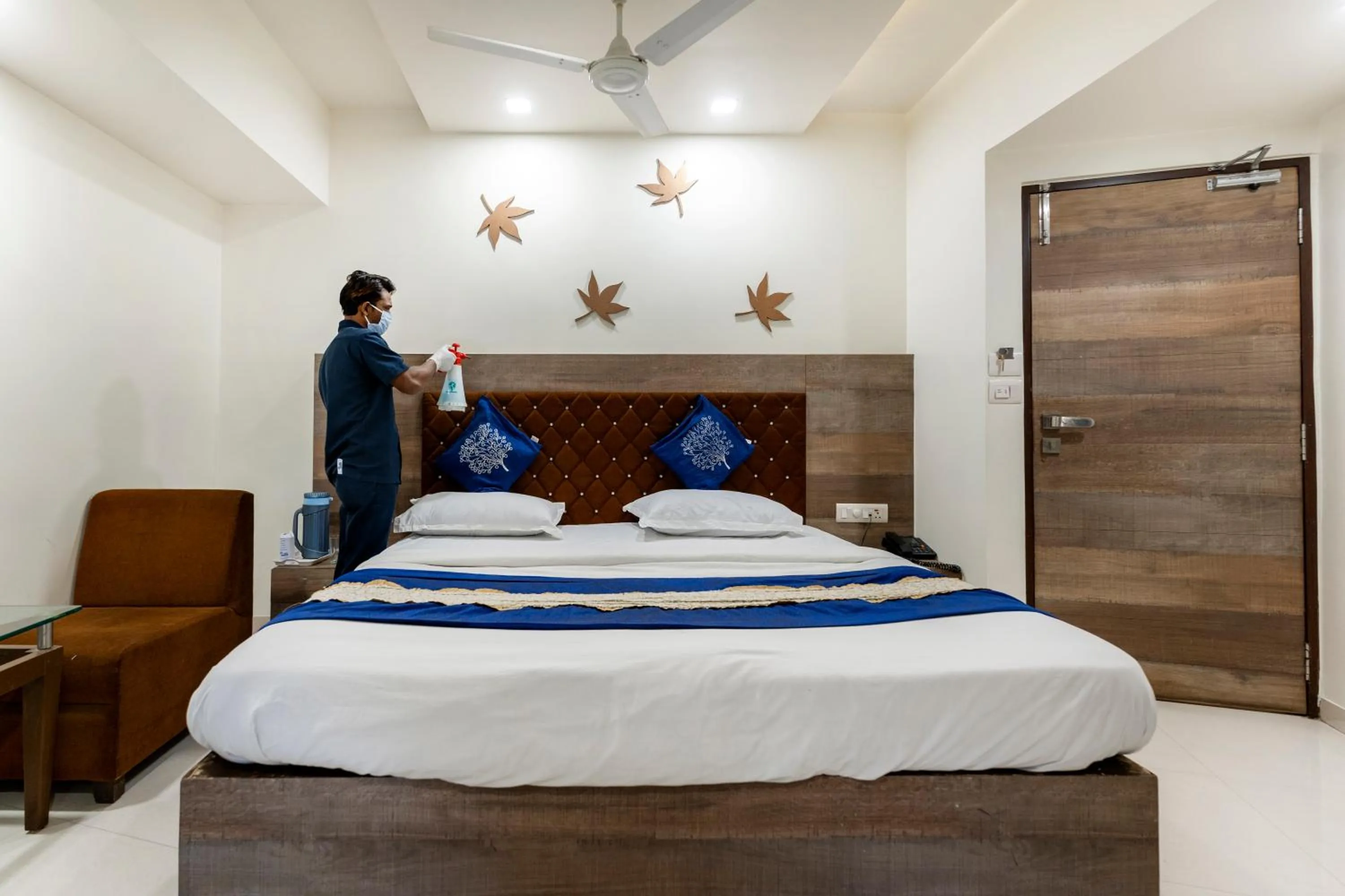 Photo of the whole room, Bed in Hotel Ashish