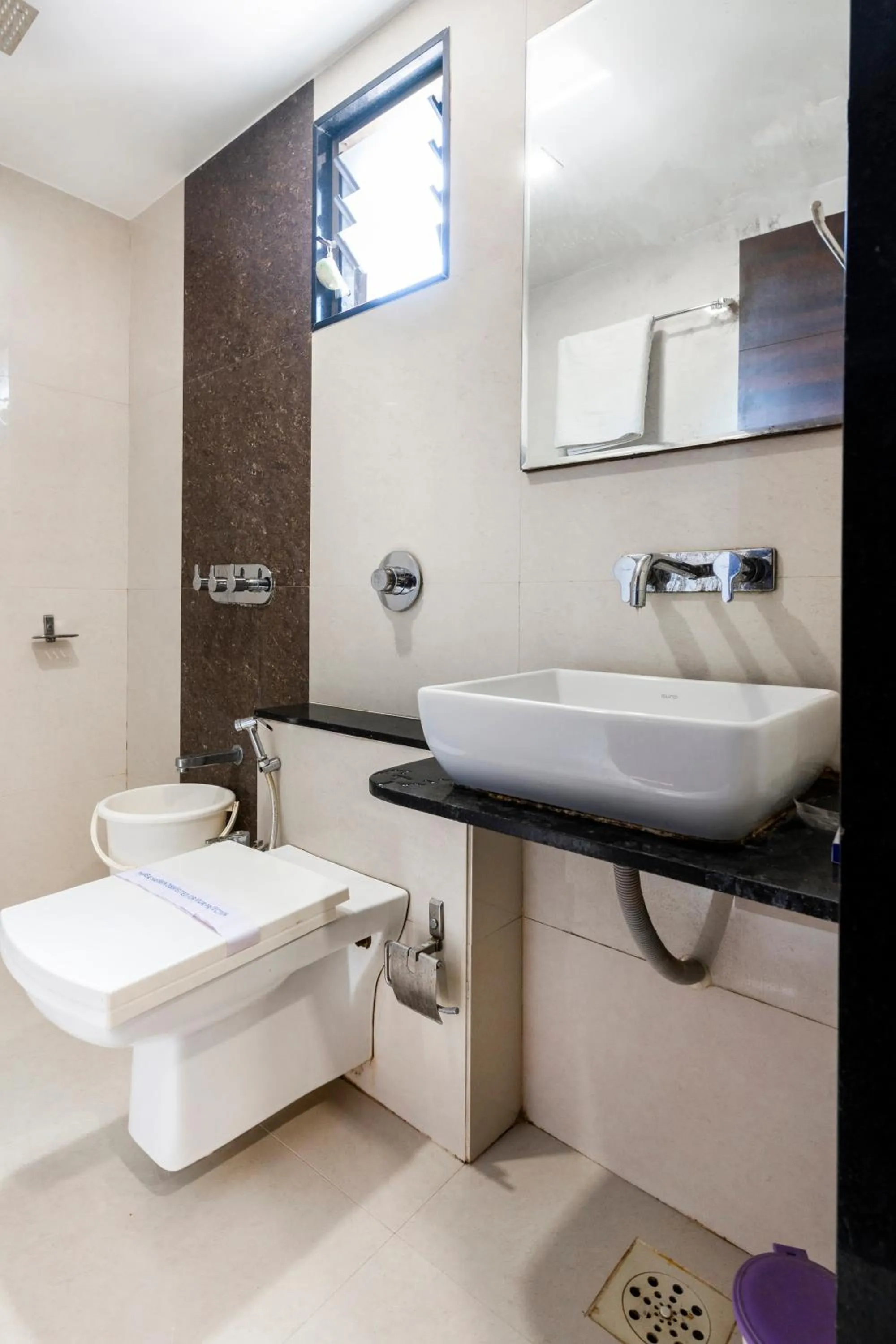 Bathroom in Hotel Ashish