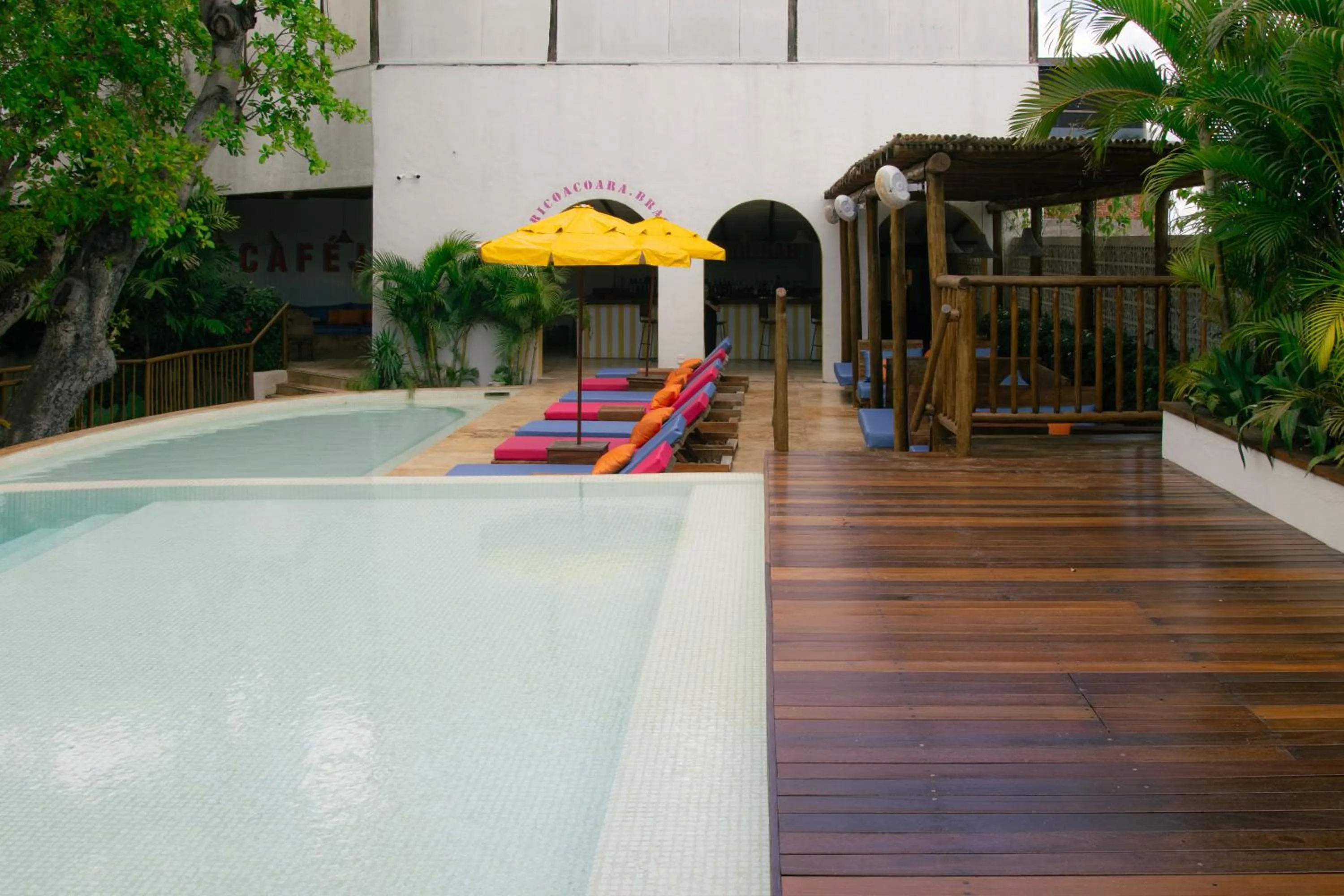 Swimming pool in Café Jeri Hotel - Adults Only