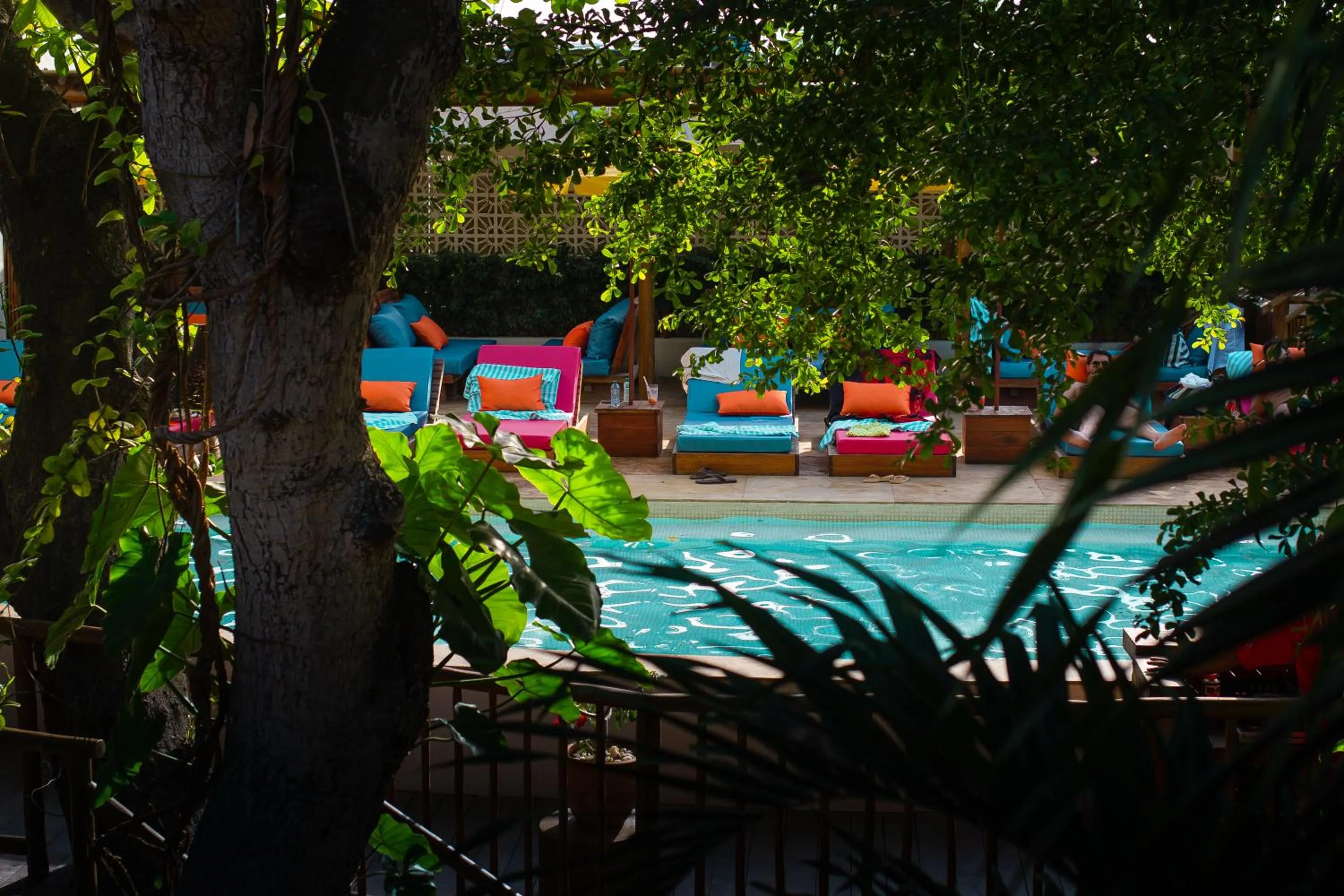 Swimming pool in Café Jeri Hotel - Adults Only