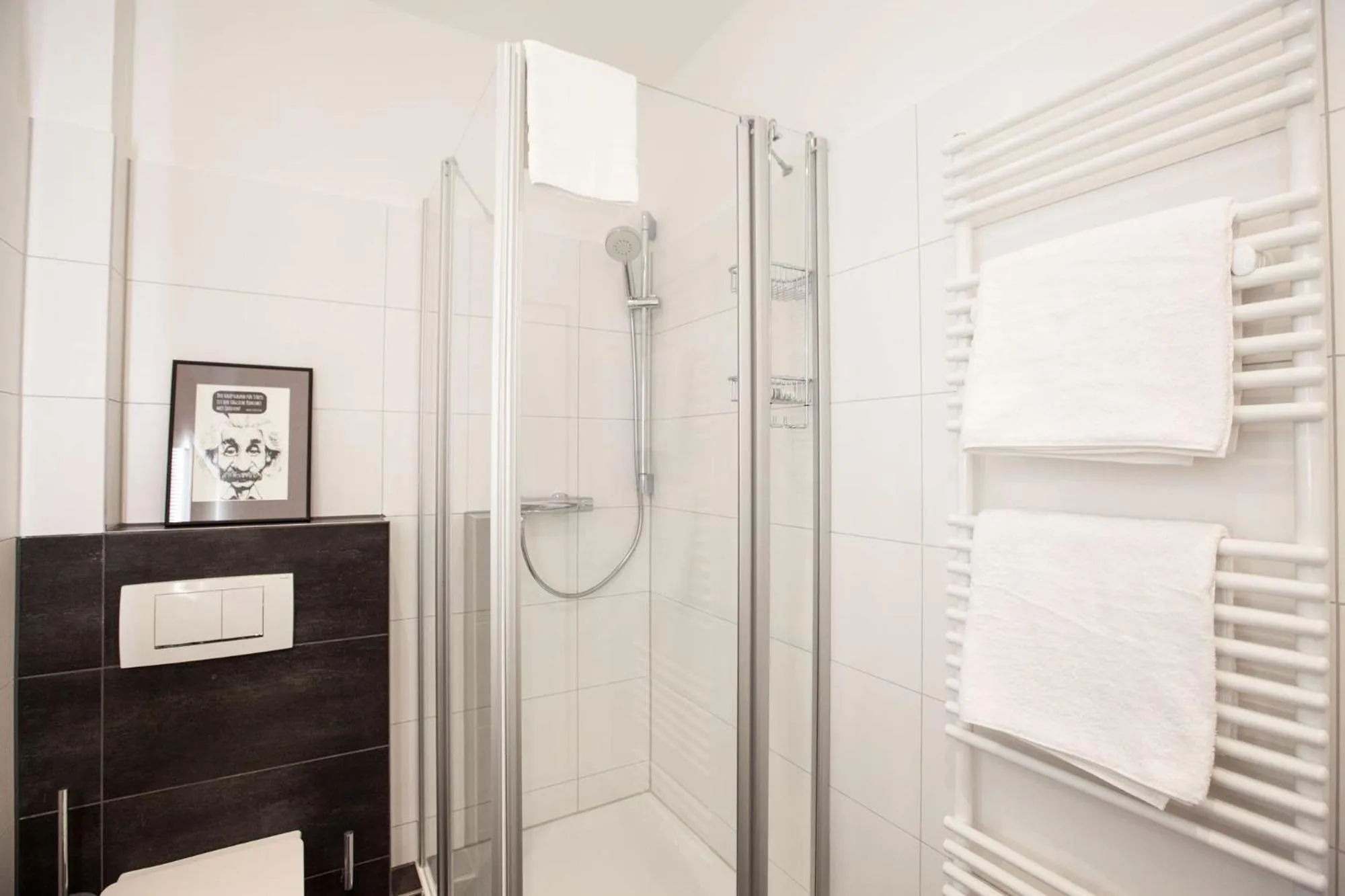 Bathroom in Gästehaus freches Perlhuhn