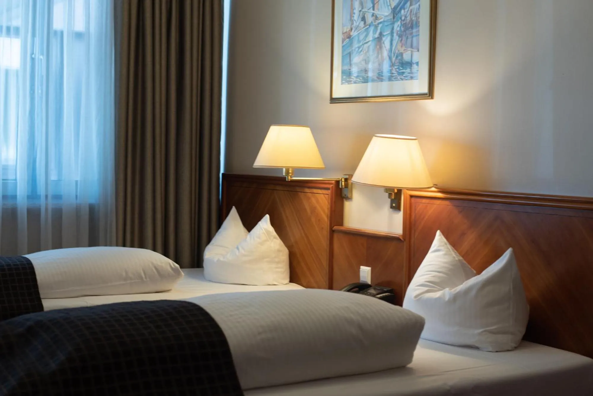 Bed in ROSS Hotel nähe Messe Stuttgart