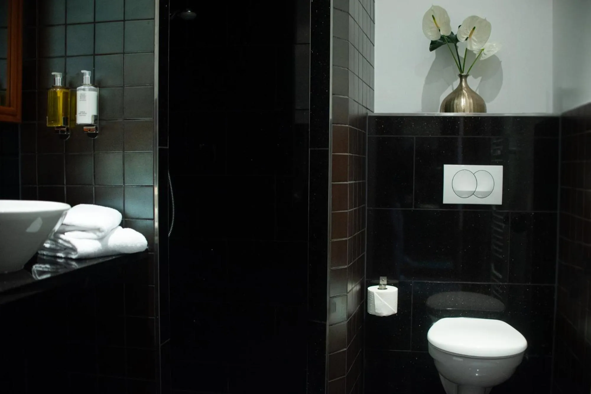 Bathroom in ROSS Hotel nähe Messe Stuttgart