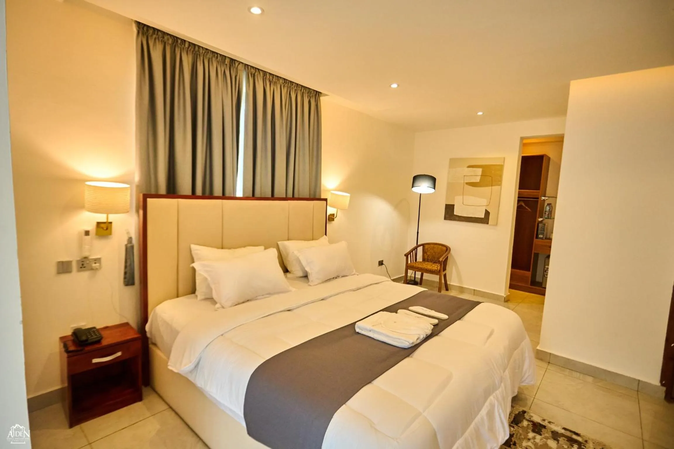 Bedroom in AIDEN HOMES AND APARTMENTS HOTEl