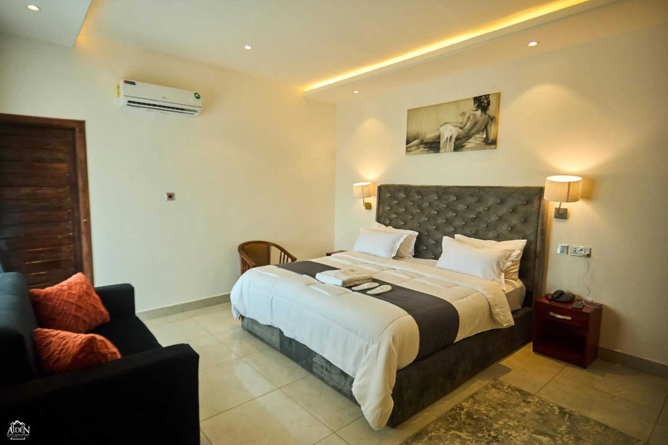 Photo of the whole room in AIDEN HOMES AND APARTMENTS HOTEl