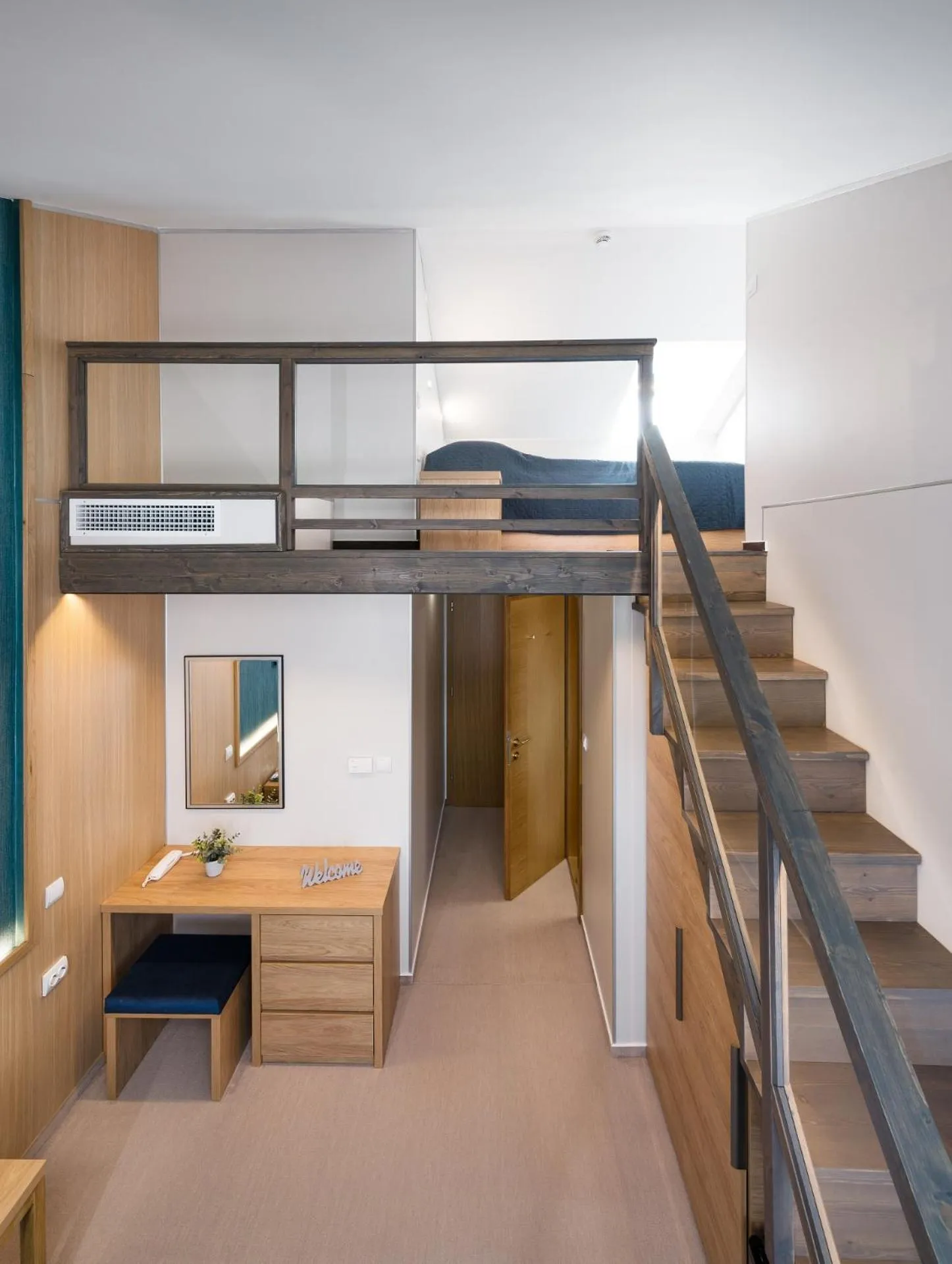 Bed in Hotel Visegrád