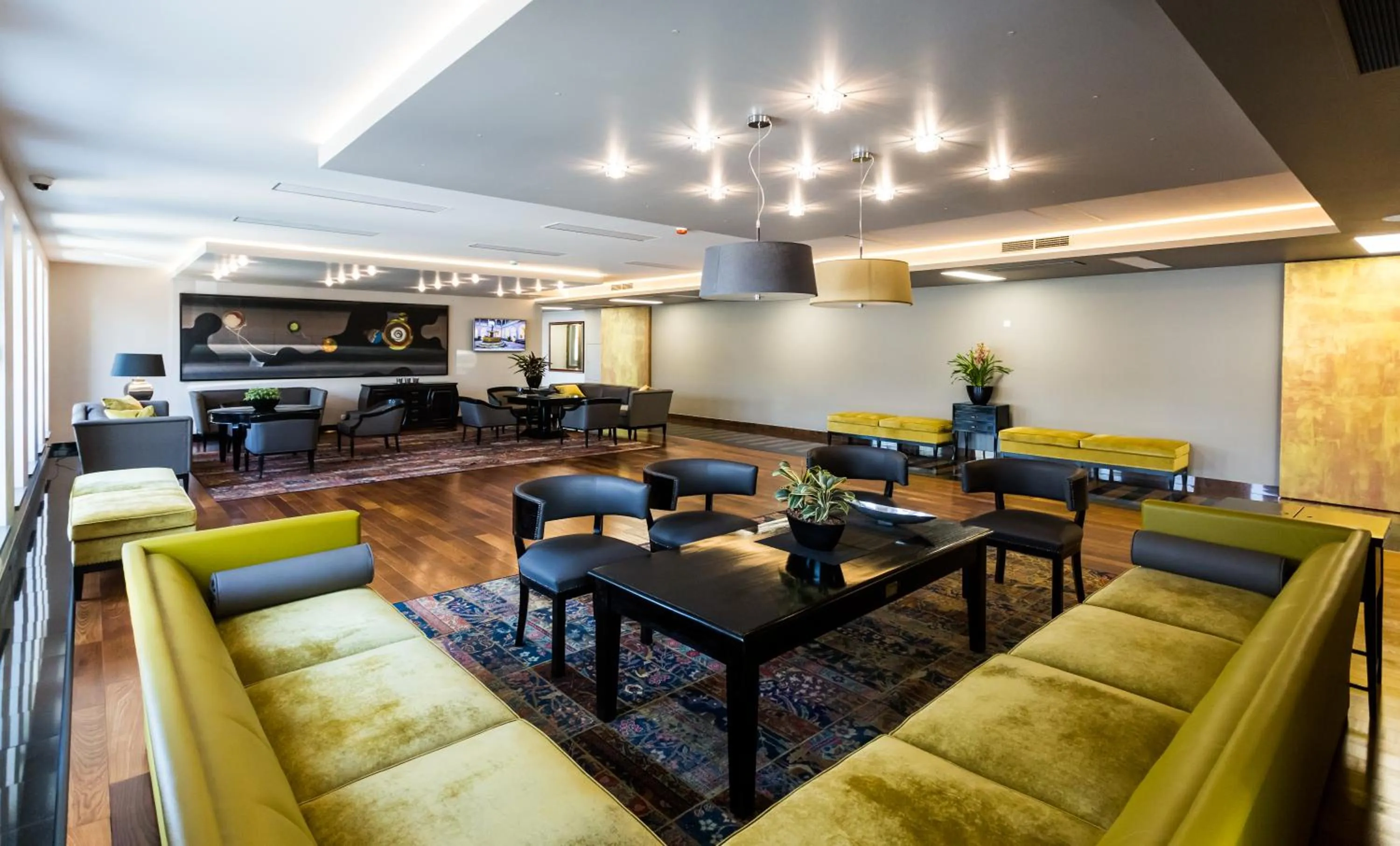 Lobby or reception in Hotel Visegrád