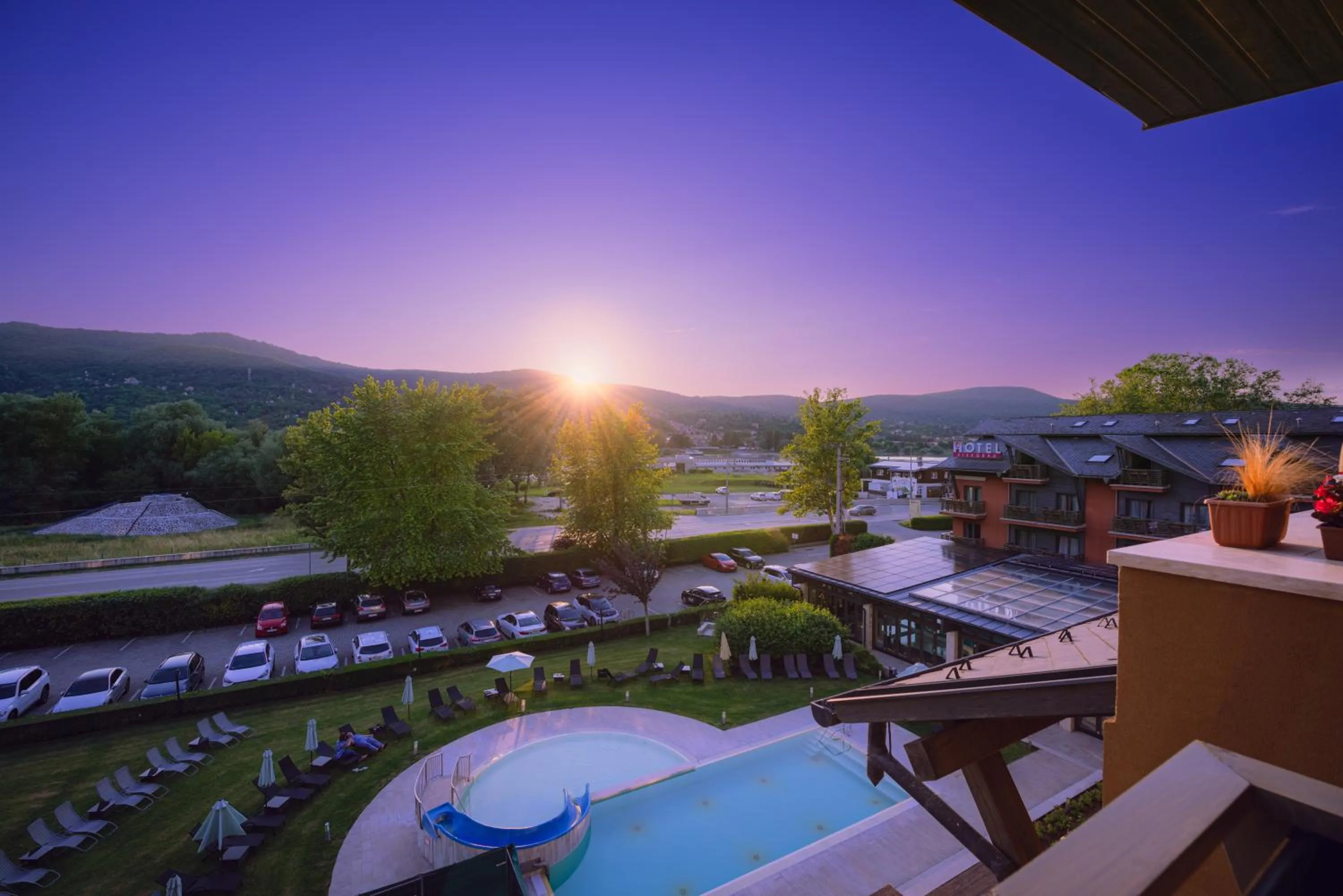 View (from property/room) in Hotel Visegrád