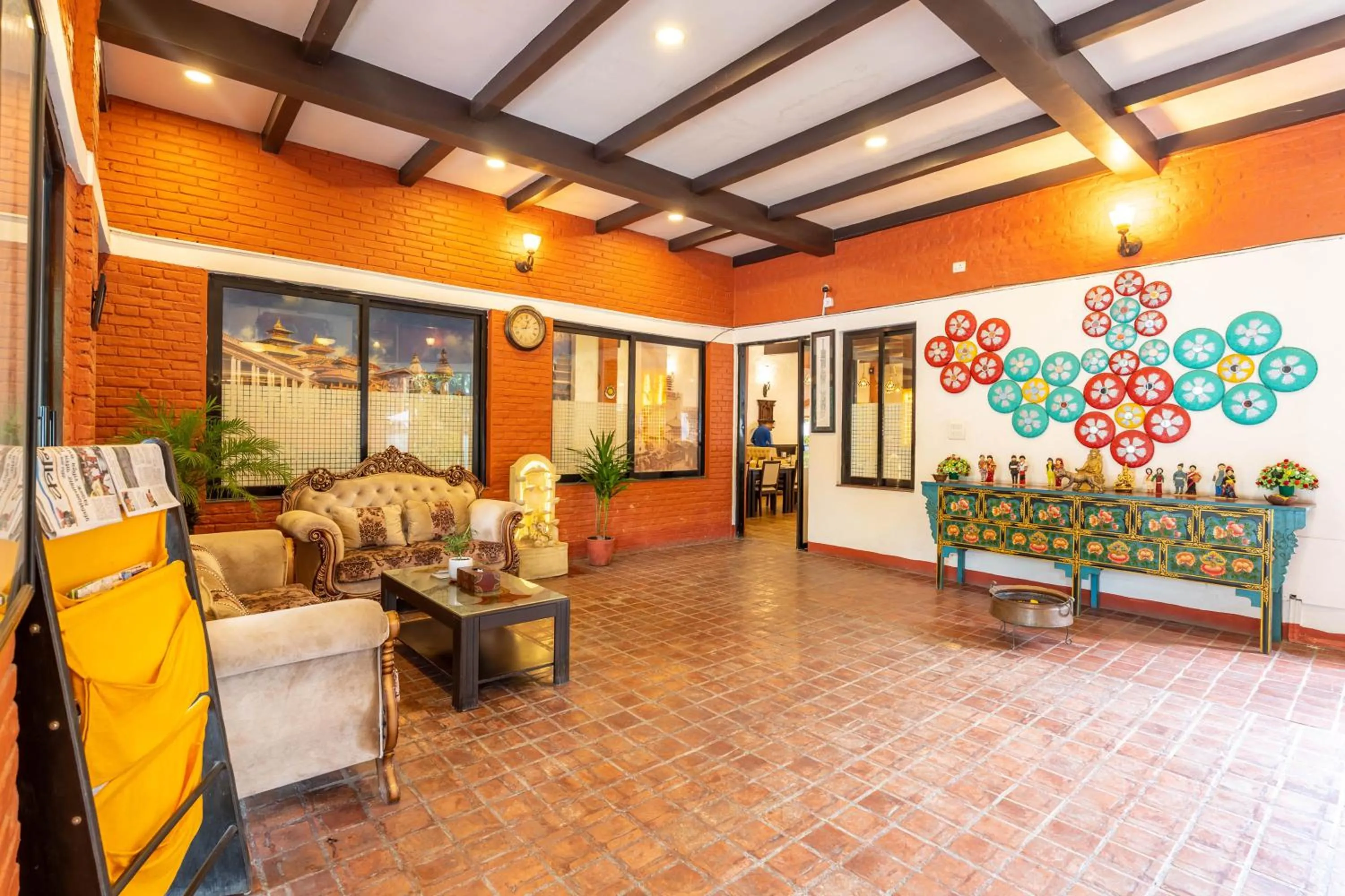 Lobby or reception in Hukum Darbar Restaurant & Hotel