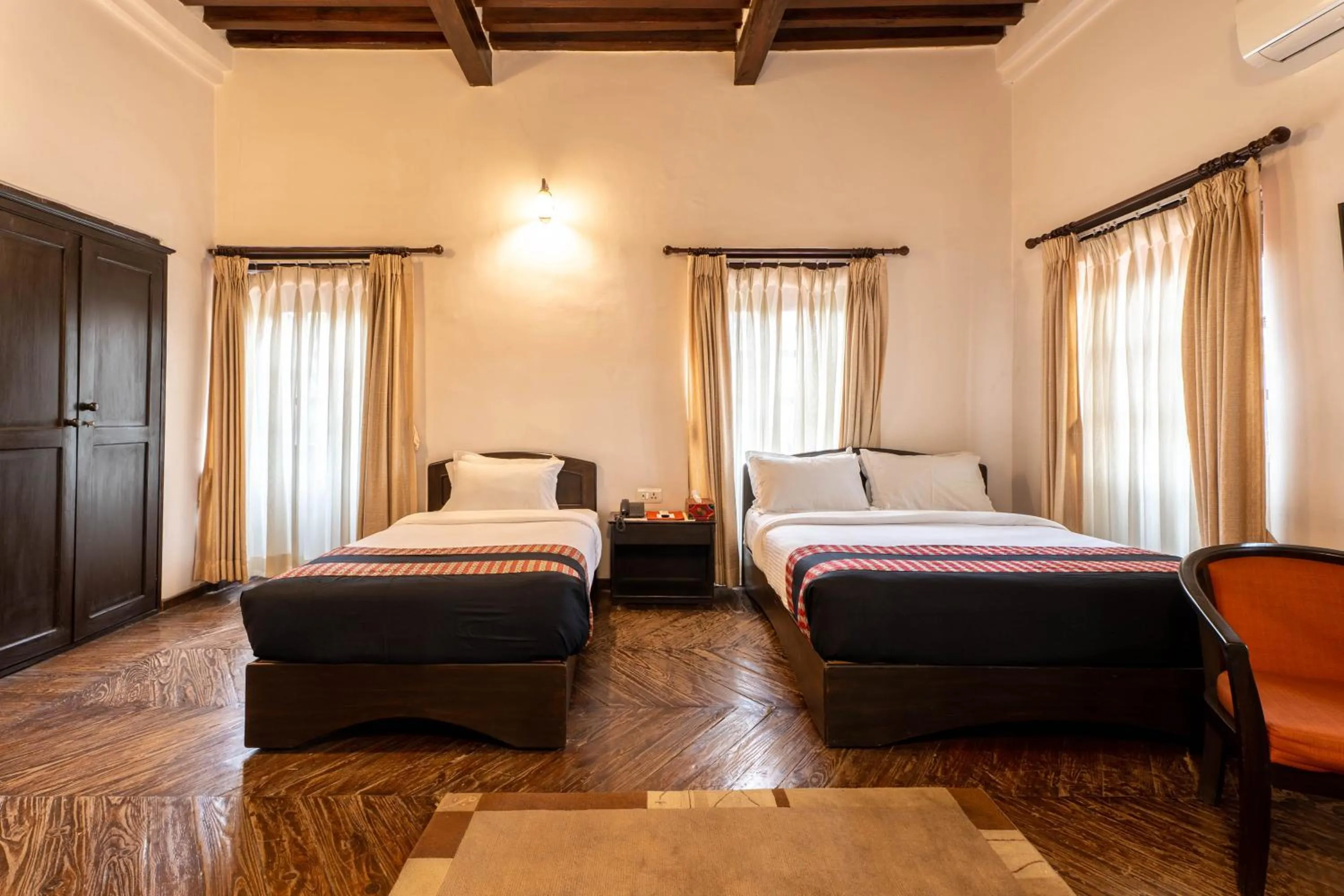 Bedroom, Bed in Hukum Darbar Restaurant & Hotel