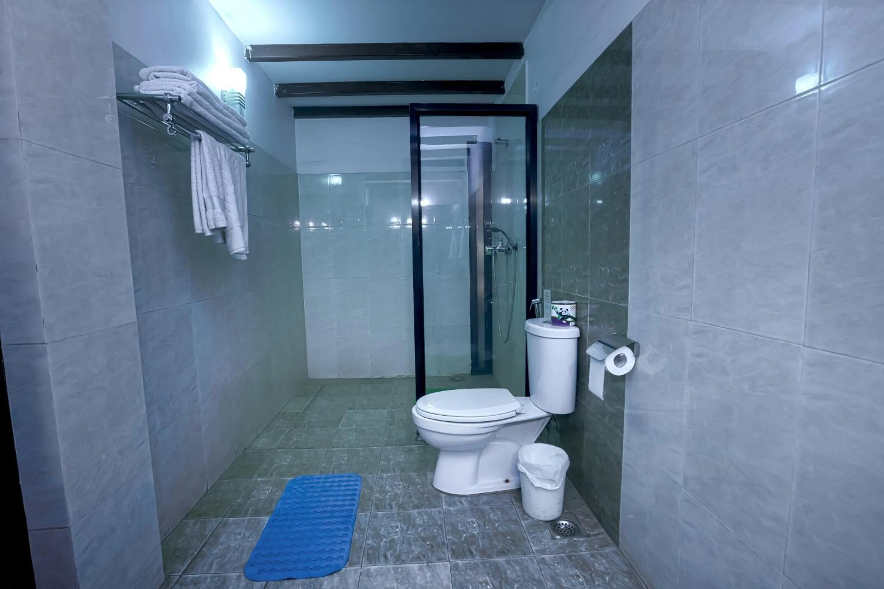 Bathroom in Hukum Darbar Restaurant & Hotel