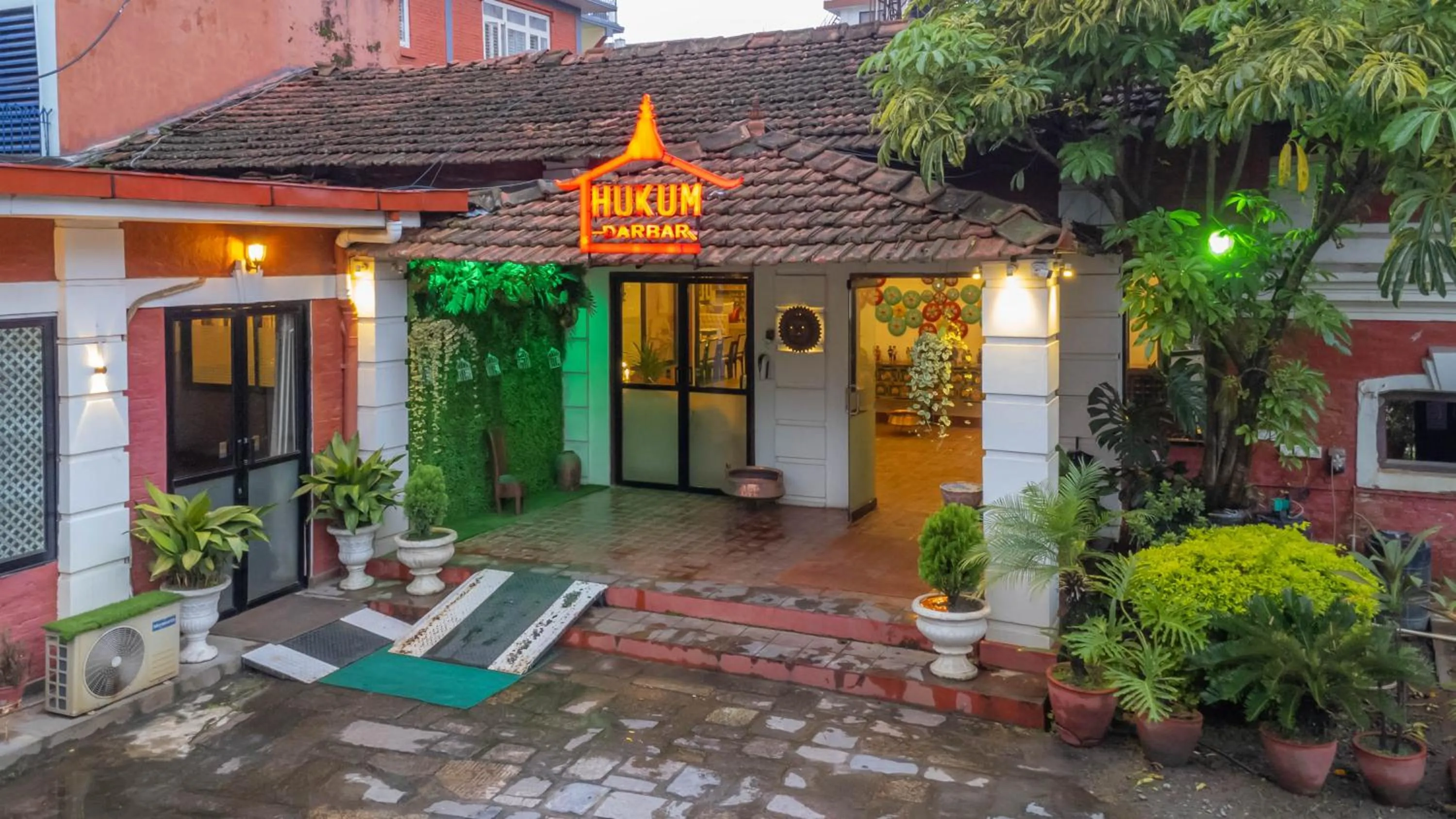 Facade/entrance in Hukum Darbar Restaurant & Hotel