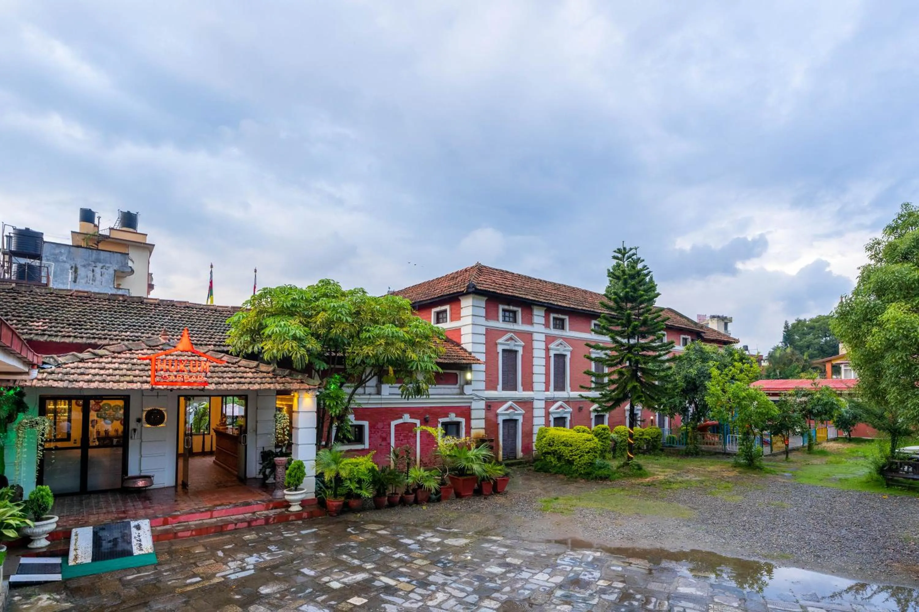 Property building in Hukum Darbar Restaurant & Hotel