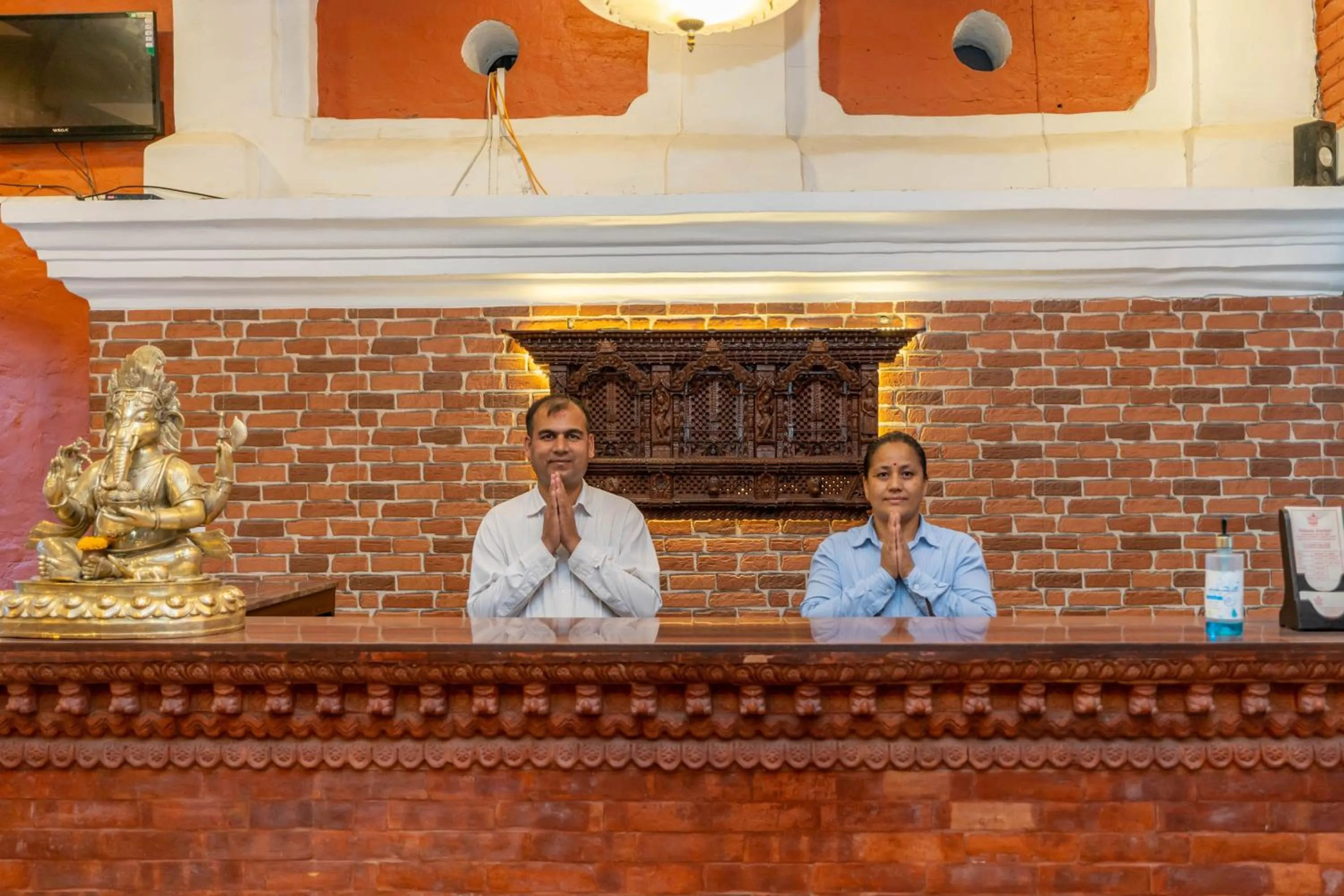 Lobby or reception in Hukum Darbar Restaurant & Hotel