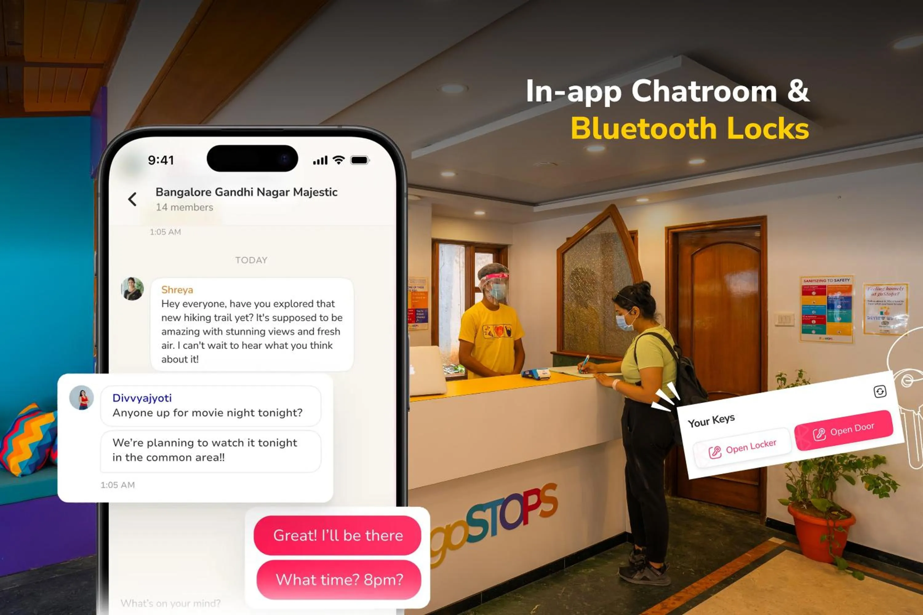 goSTOPS Bengaluru, Gandhi Nagar Majestic