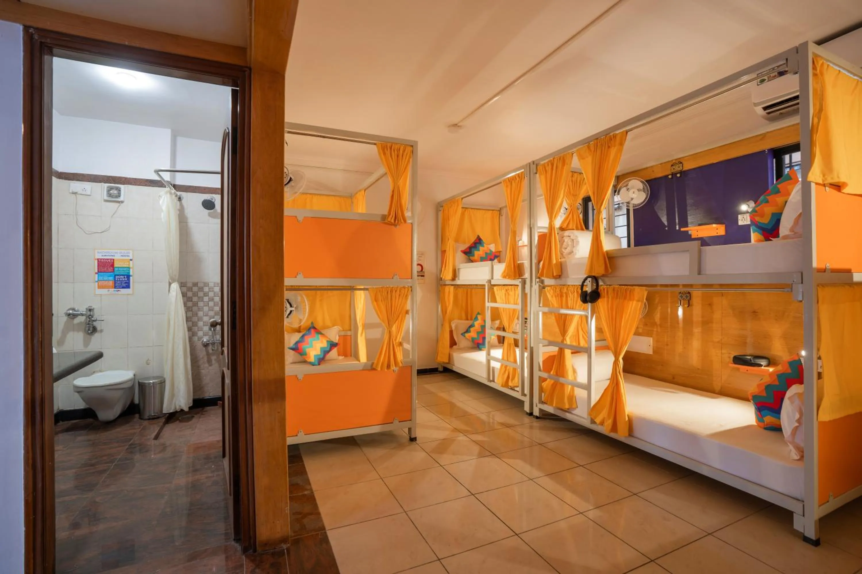 Bed in goSTOPS Bengaluru, Gandhi Nagar Majestic