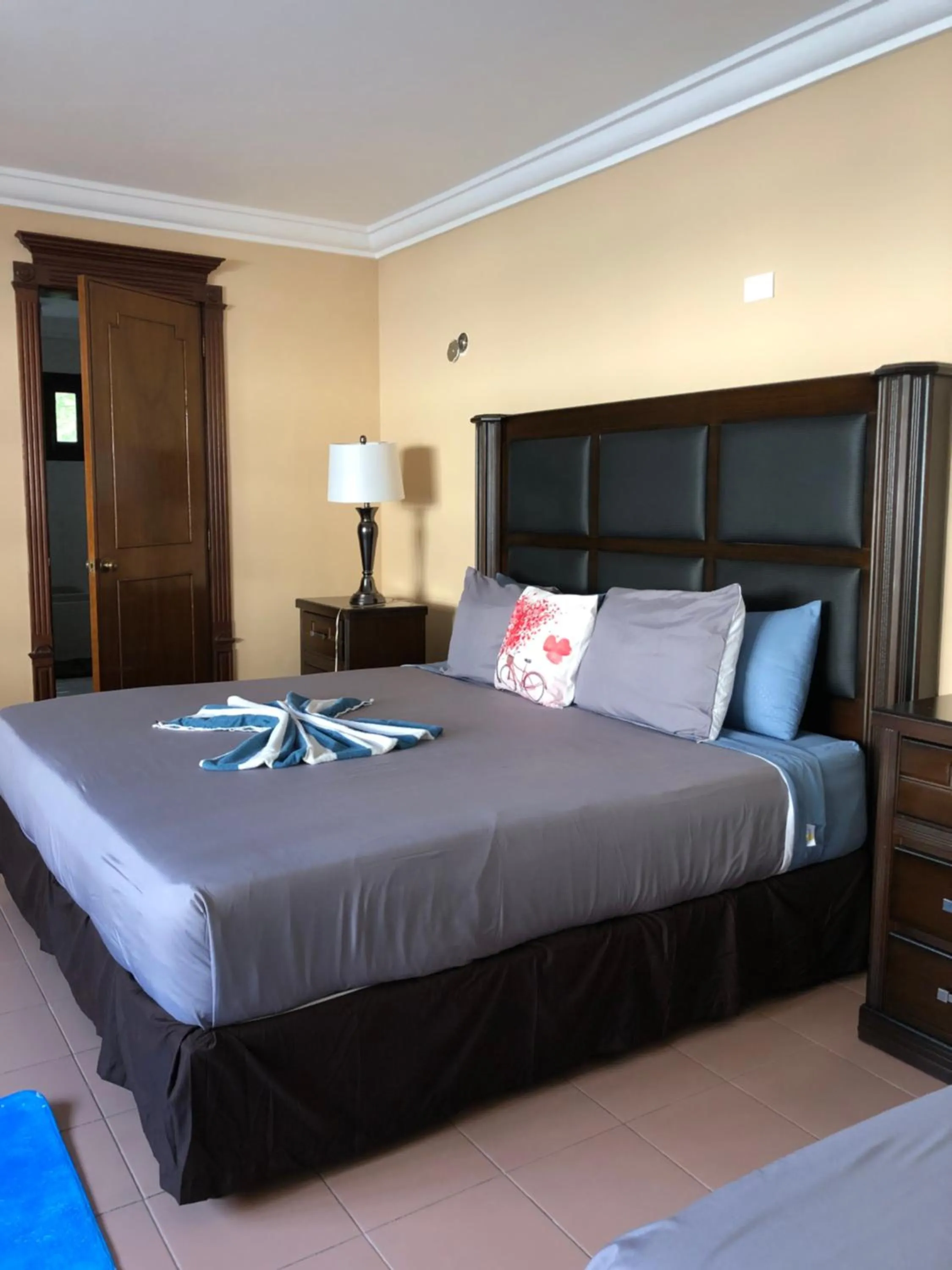 Bed in Hotel Boutique Villas Segovia Cozumel