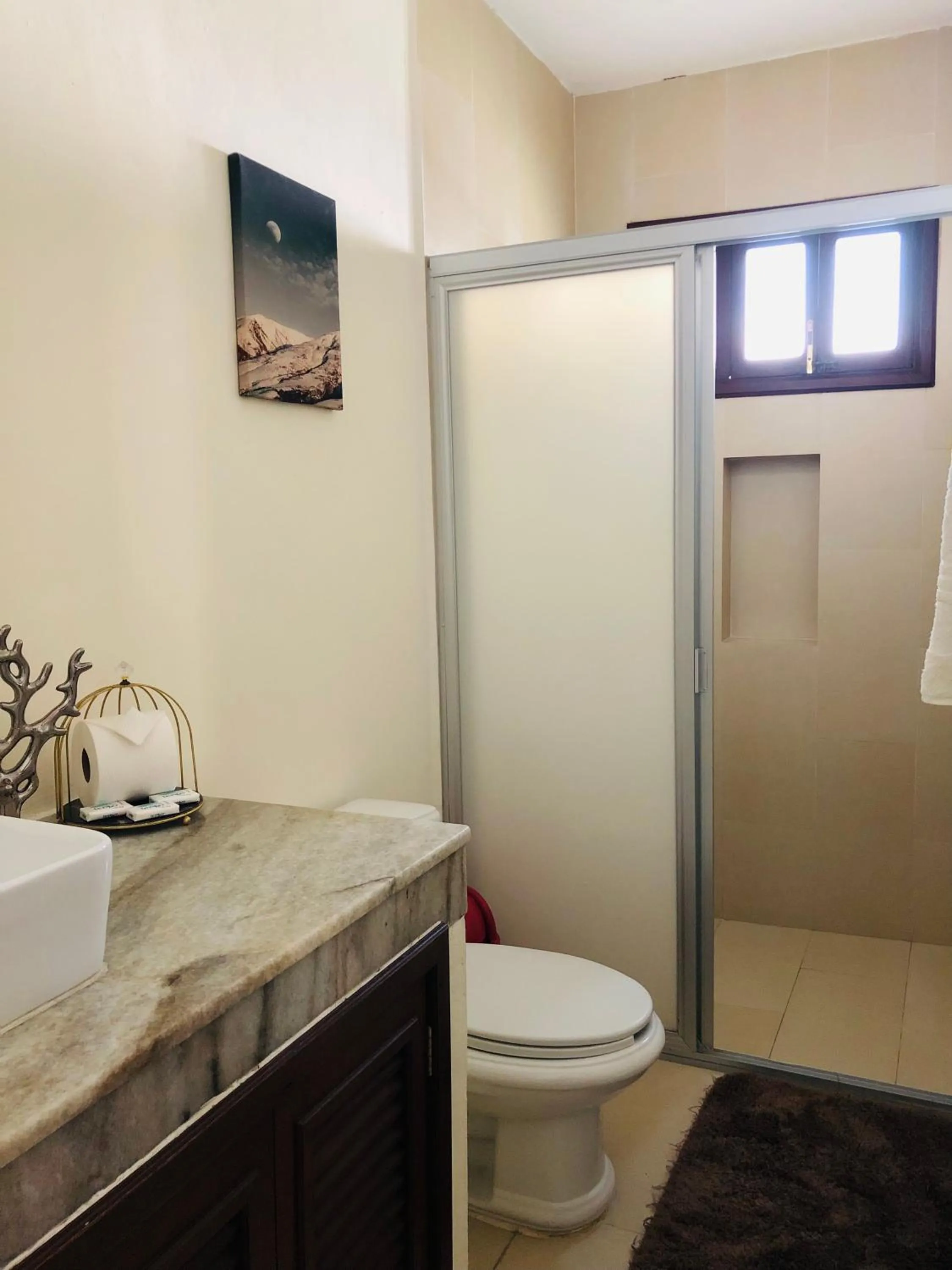 Shower in Hotel Boutique Villas Segovia Cozumel