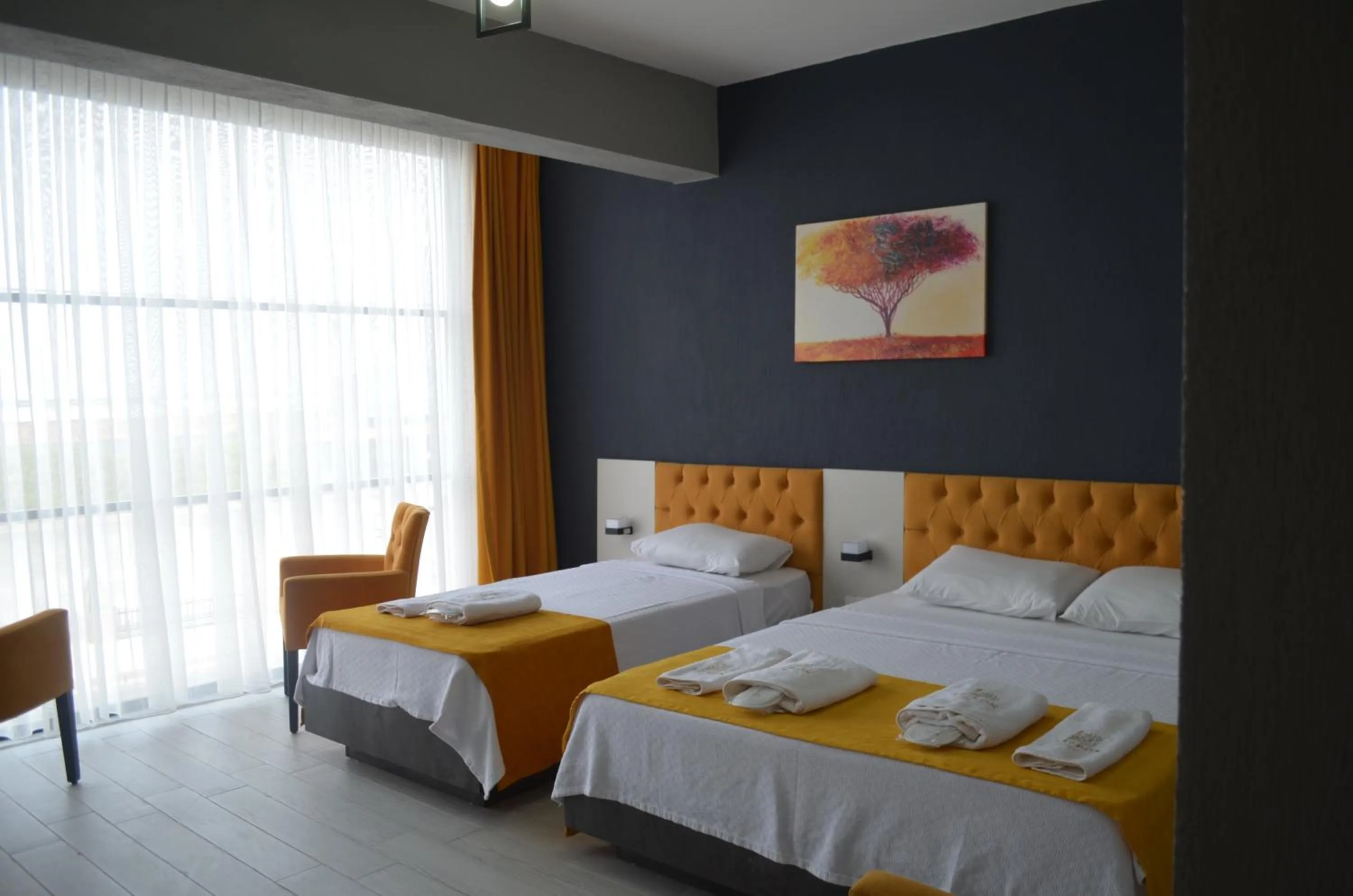 Bed in LİZBON HOTEL