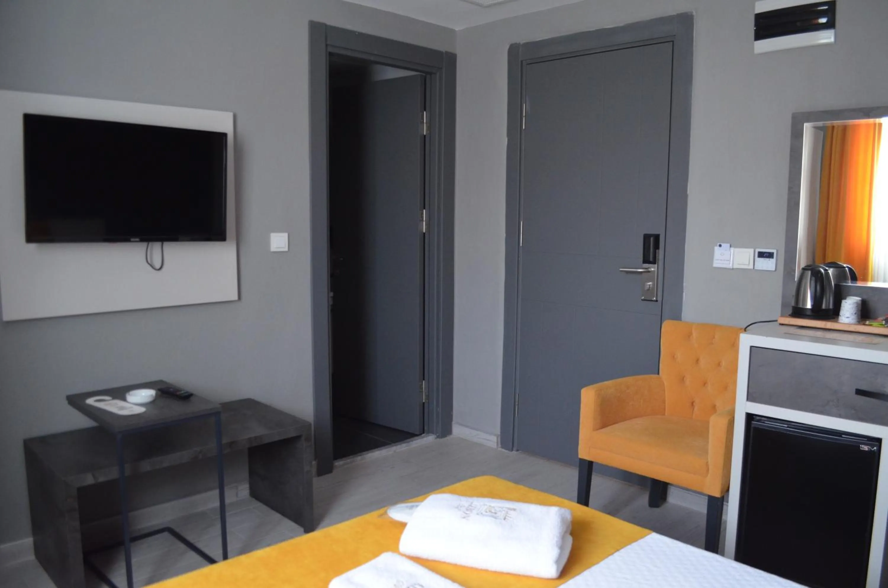 Bed in LİZBON HOTEL