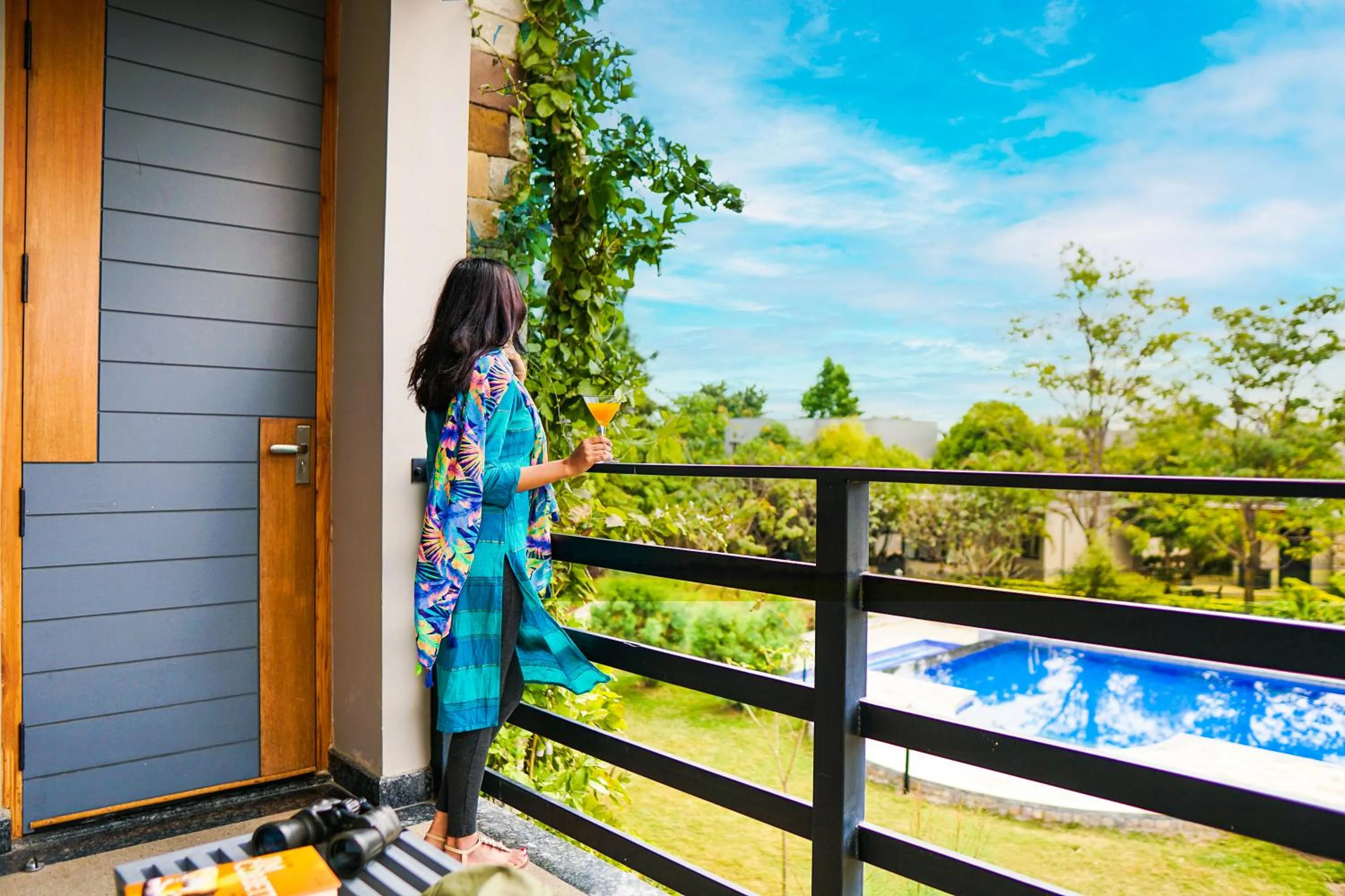 Pool view in The Golden Tusk By Ivory Destinations