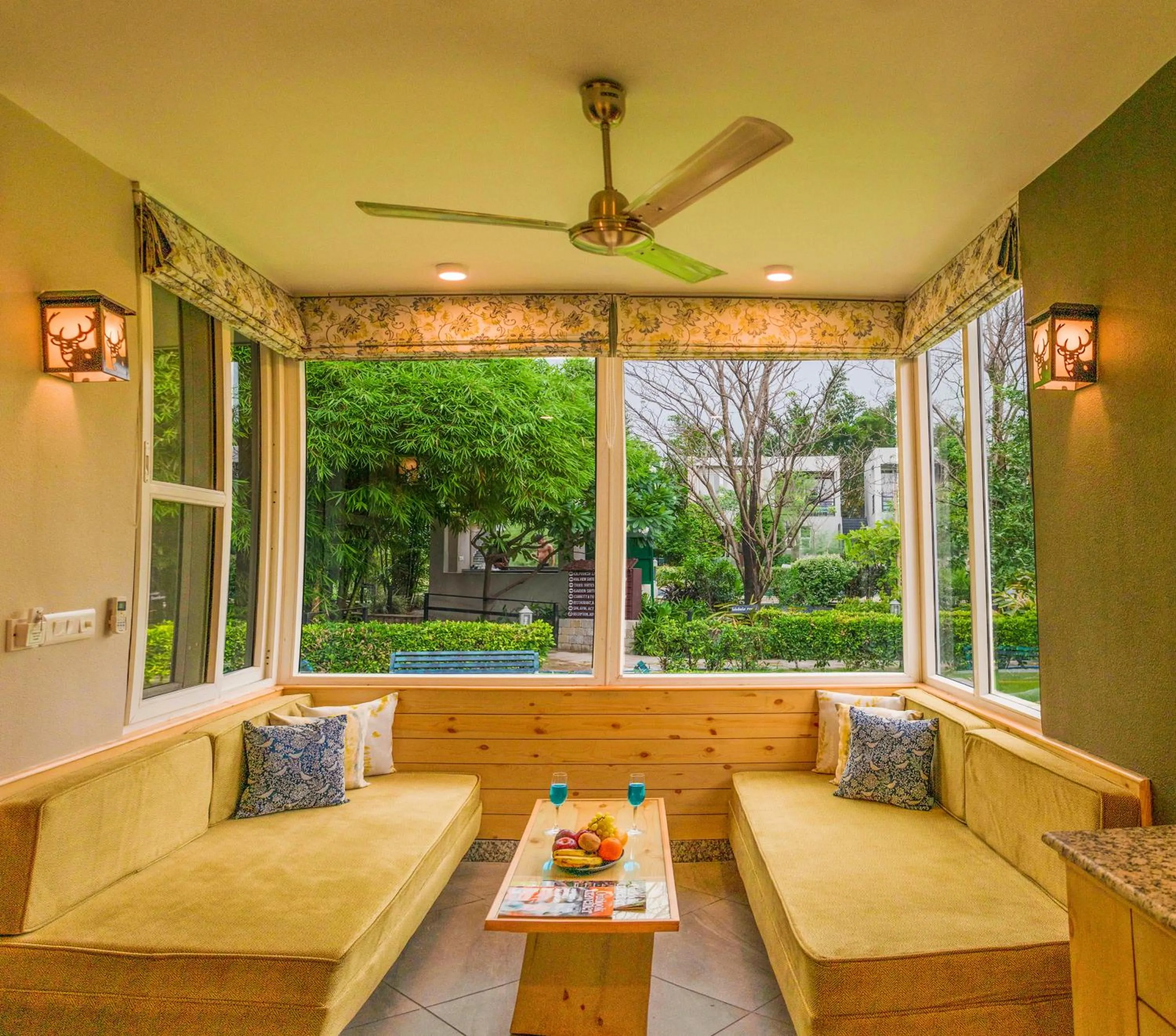 Living room in The Golden Tusk By Ivory Destinations