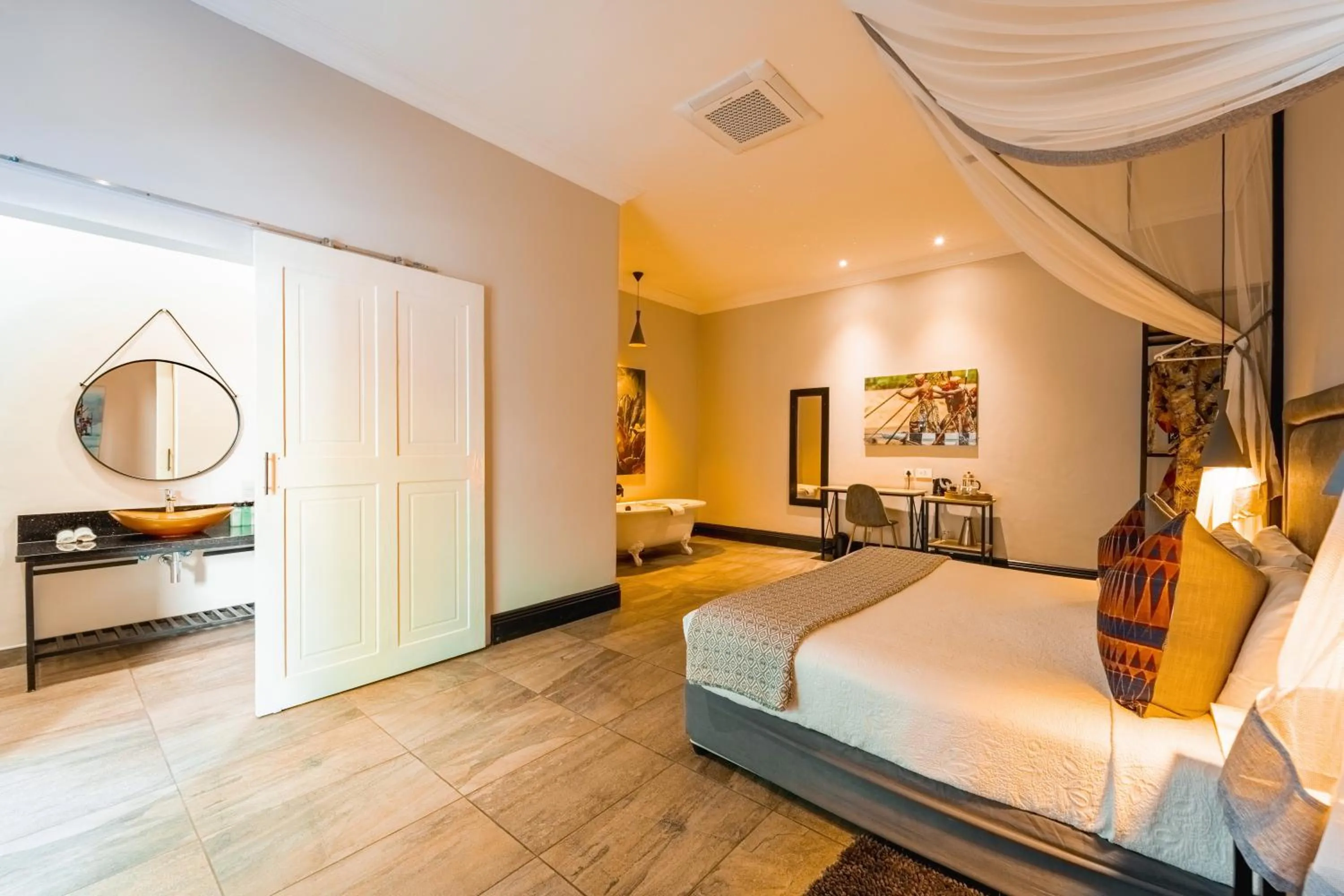 Photo of the whole room, Bed in Nkosi Guest Lodge