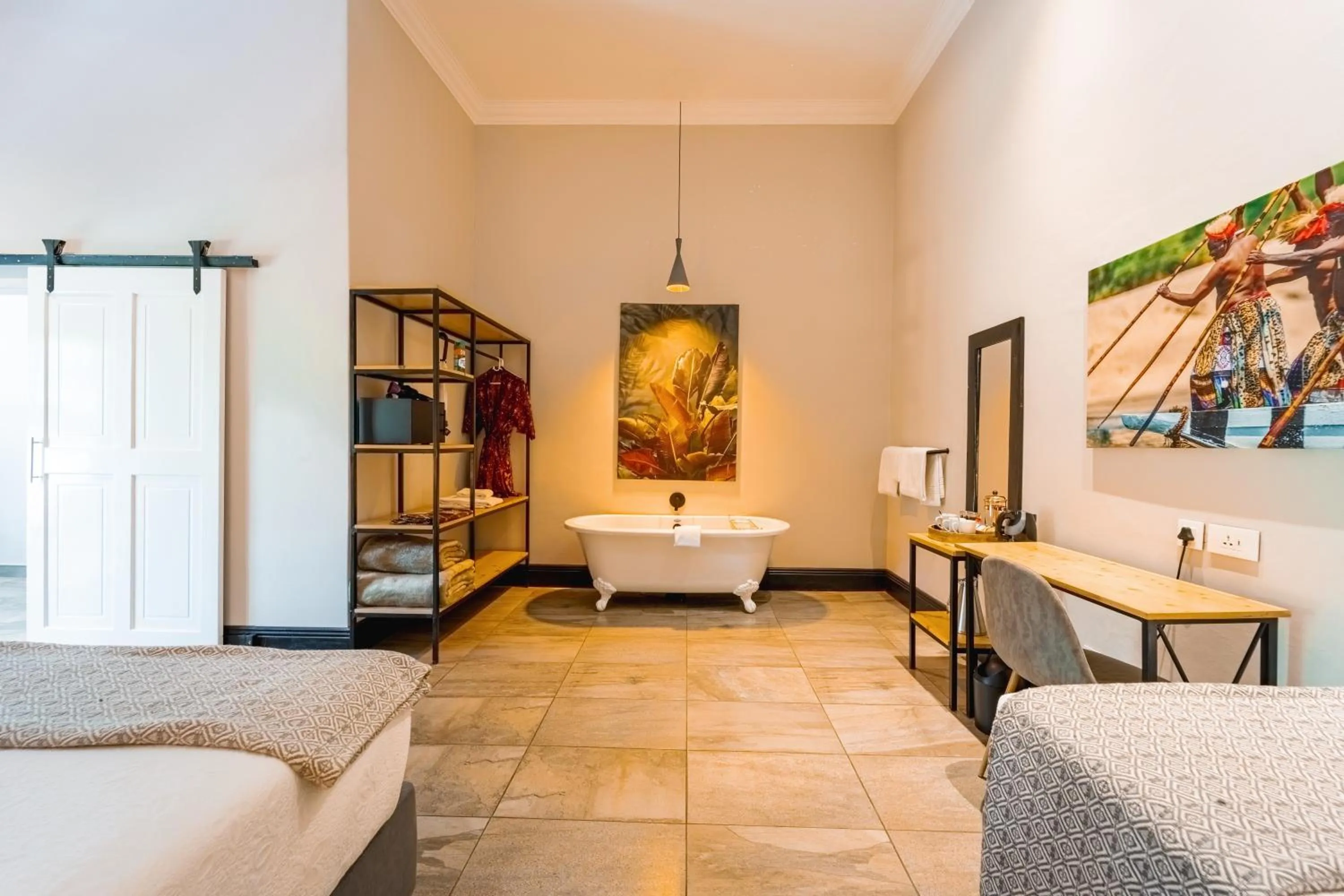 Photo of the whole room, Bed in Nkosi Guest Lodge