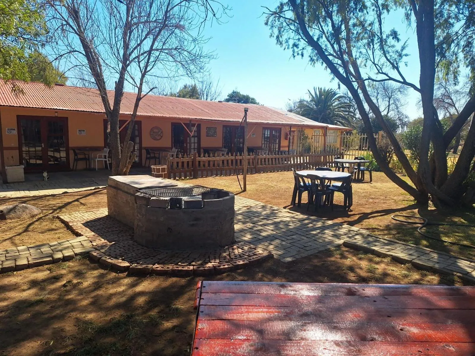 BBQ facilities in Eden Guest Farm