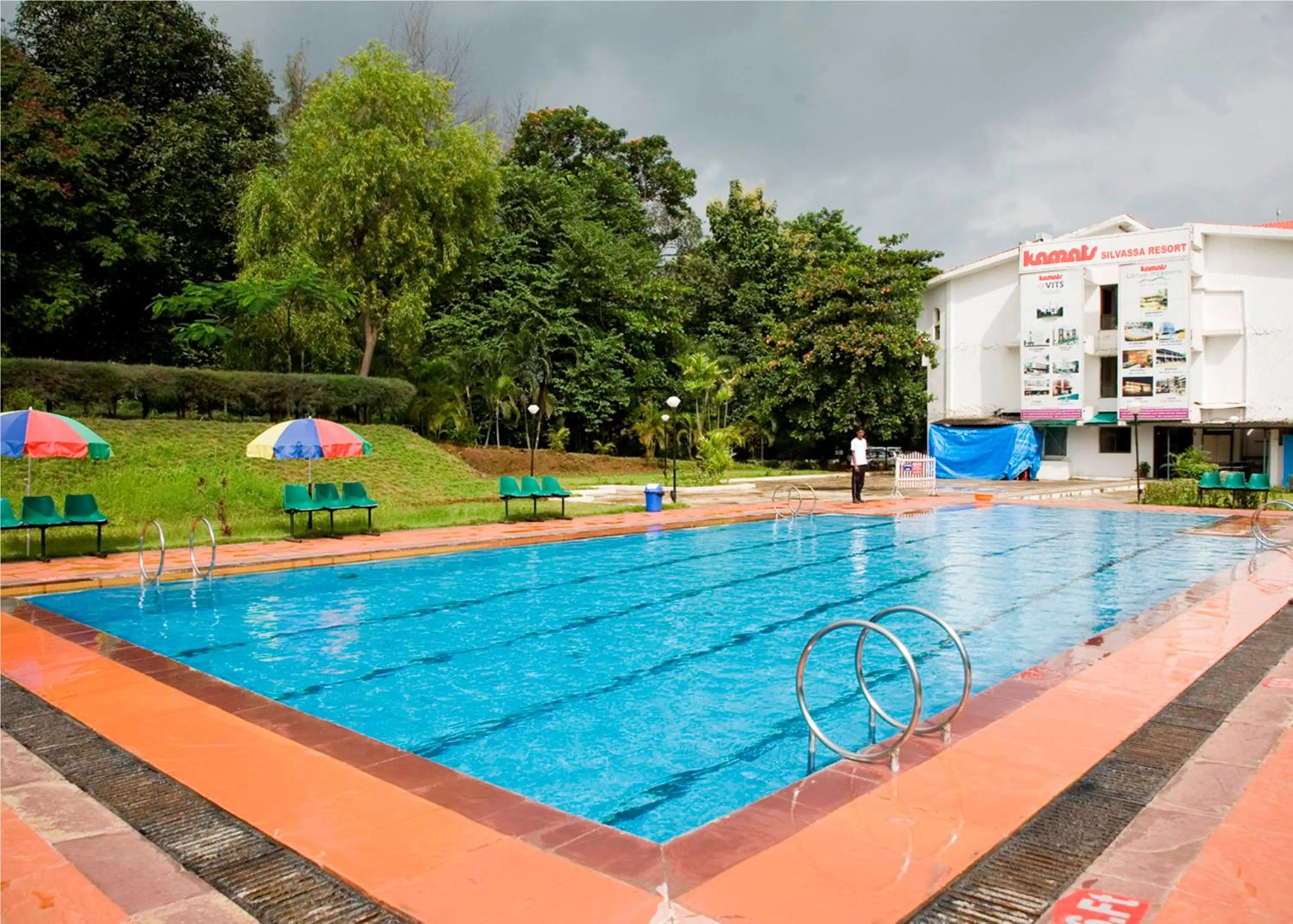 Pool view in VITS Kamats Resort, Silvassa