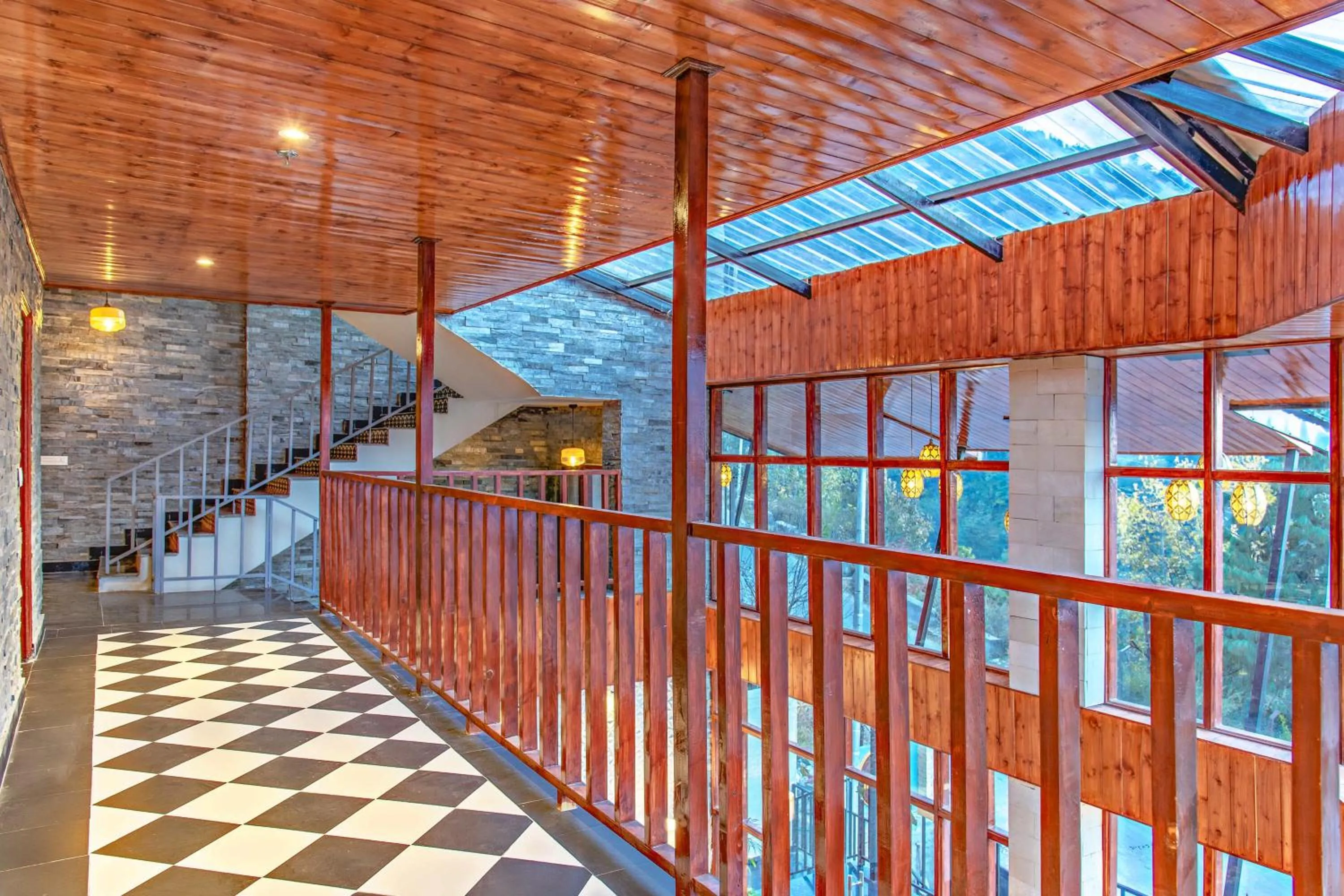 Lobby or reception in Echor Himalayan Aurum Manali