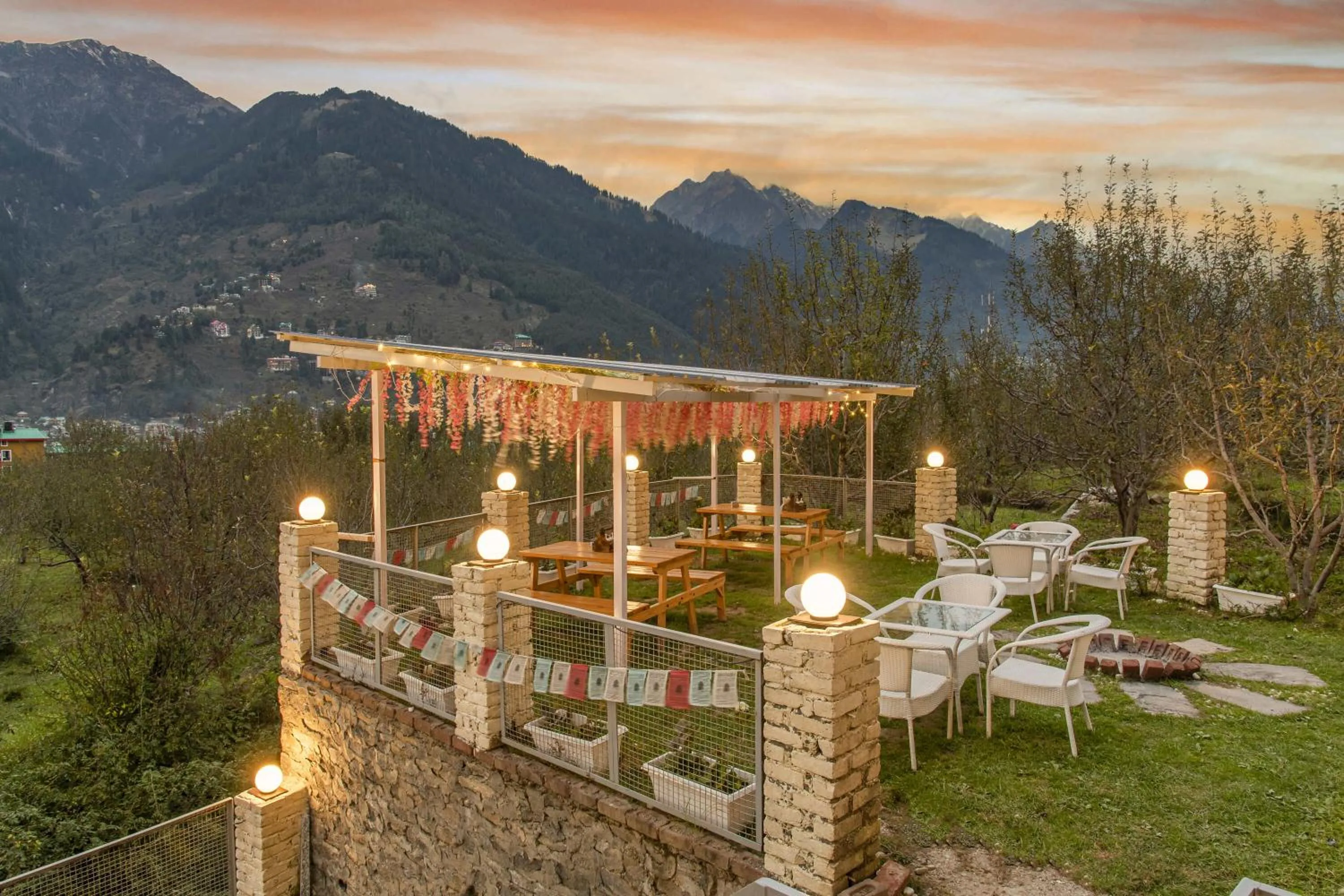 Garden in Echor Himalayan Aurum Manali