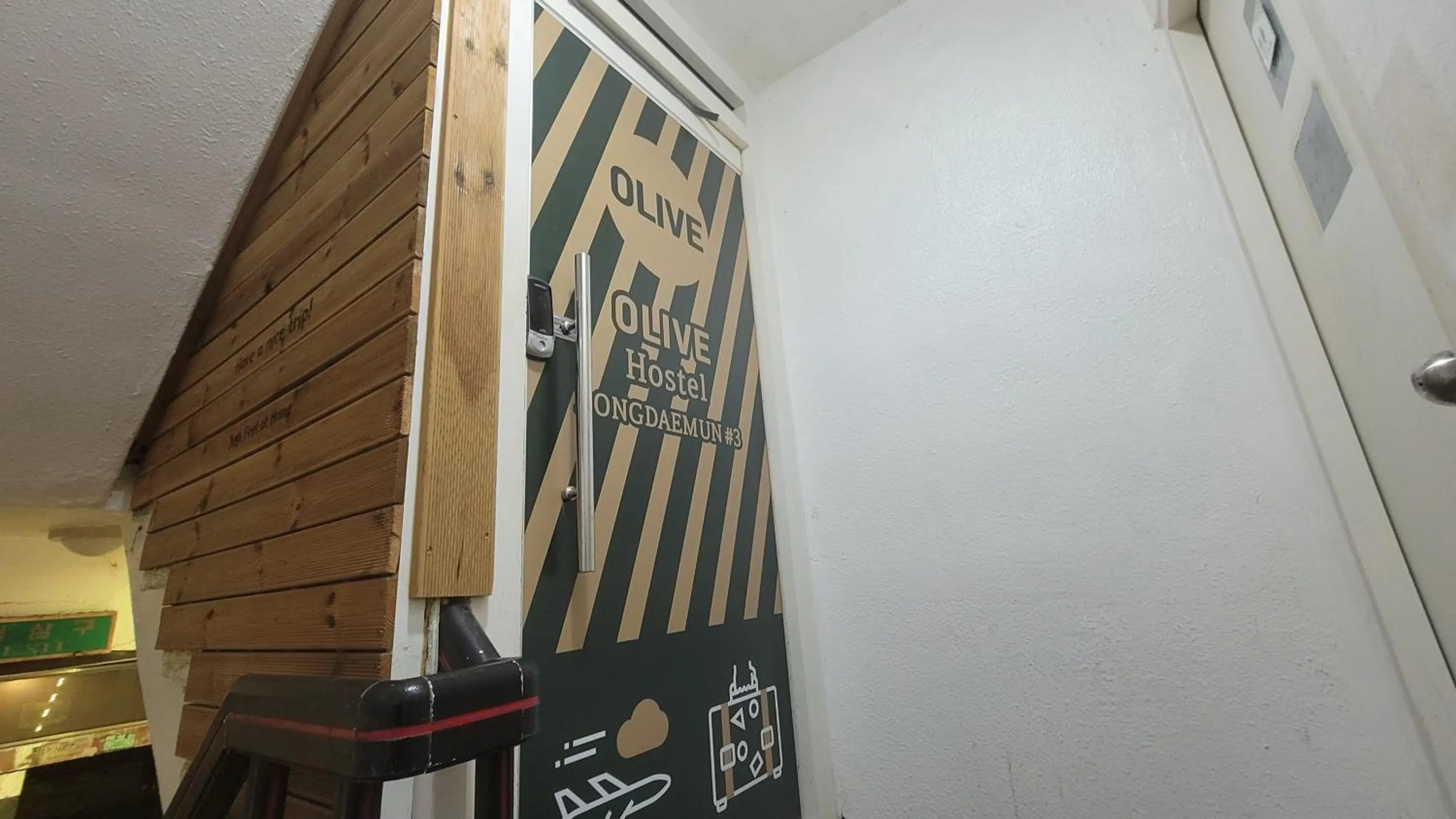 Facade/entrance in Olive Hostel Dongdaemun