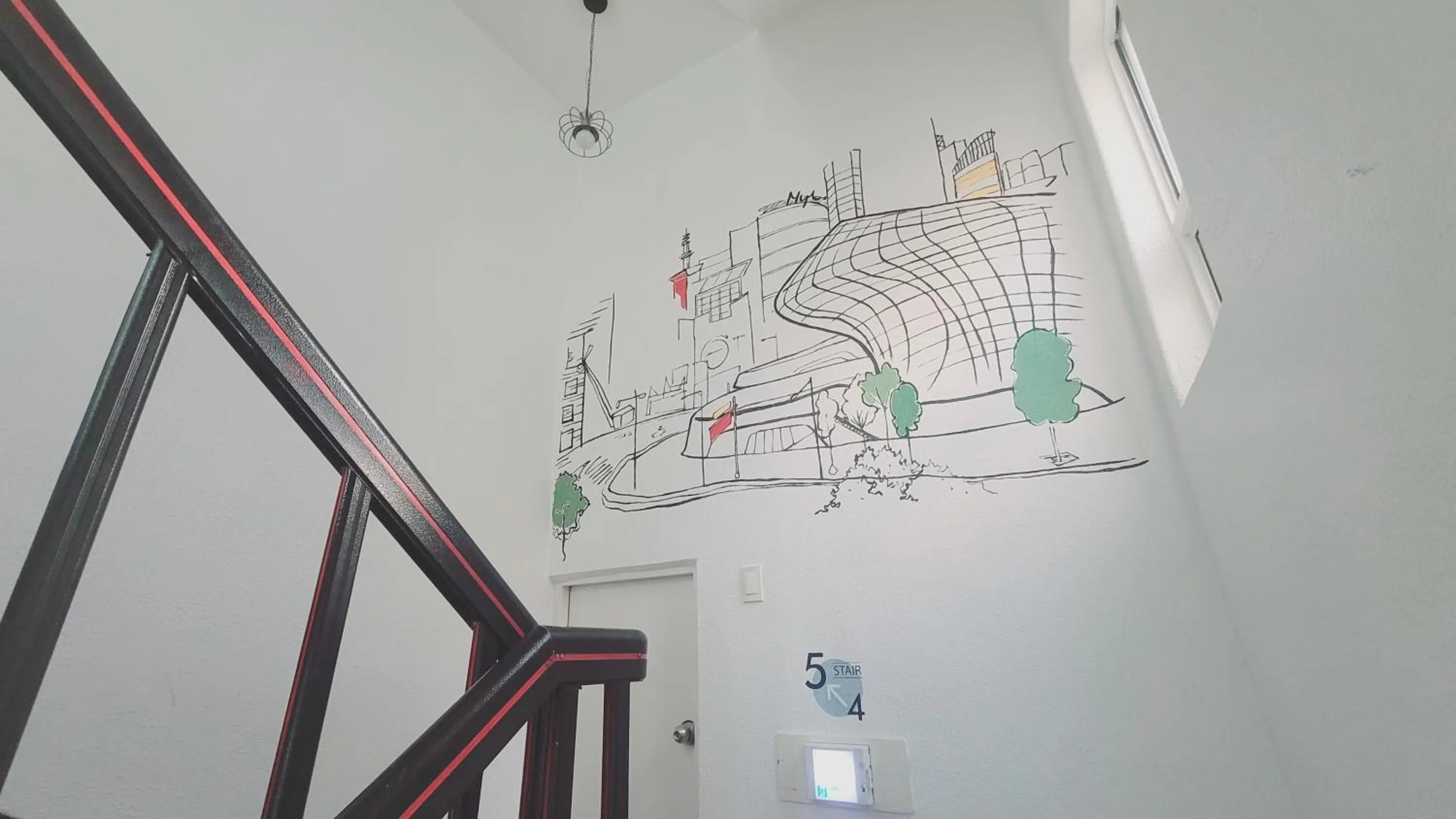 Area and facilities in Olive Hostel Dongdaemun