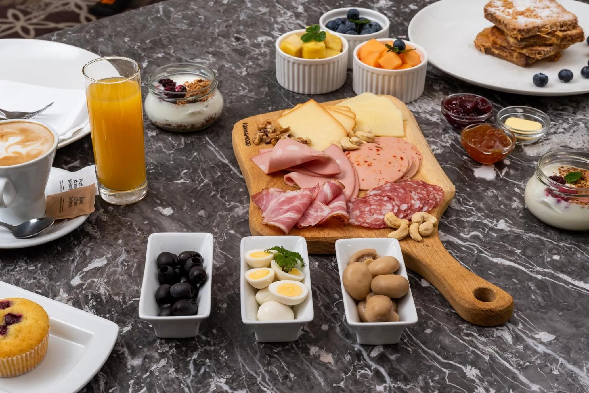 Buffet breakfast in Hotel Toplice - Terme Krka